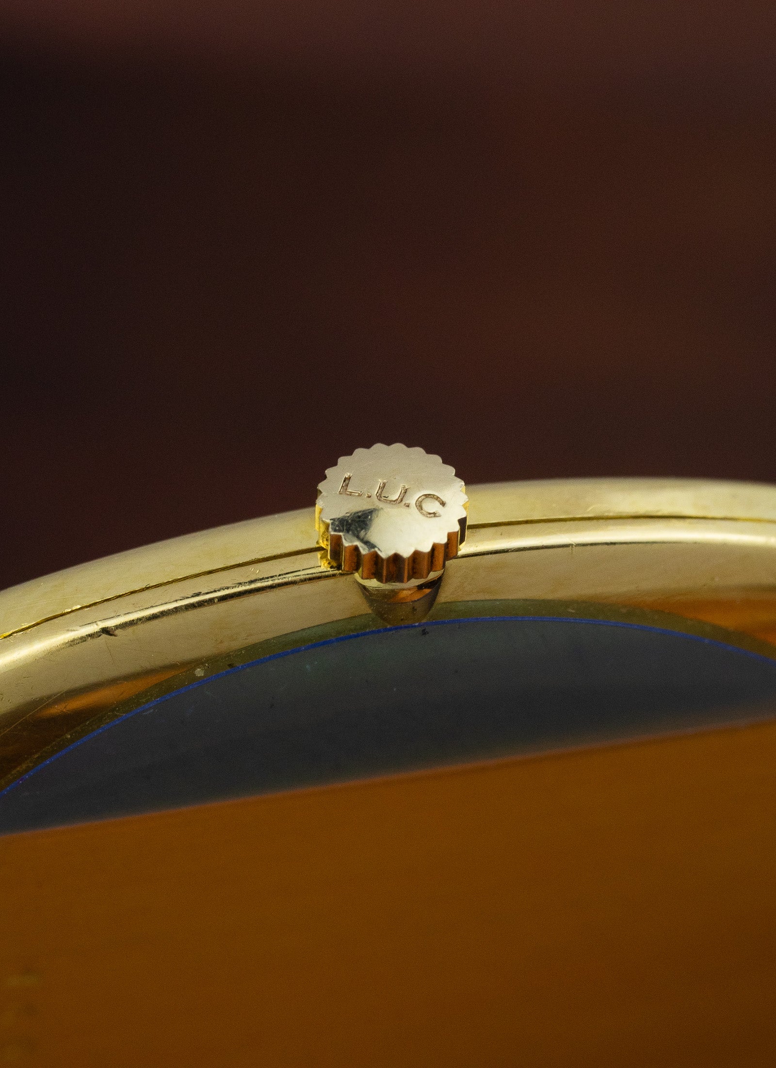 1980s 18K Chopard Ellipse Roman Dial 162152-0001 Service Card