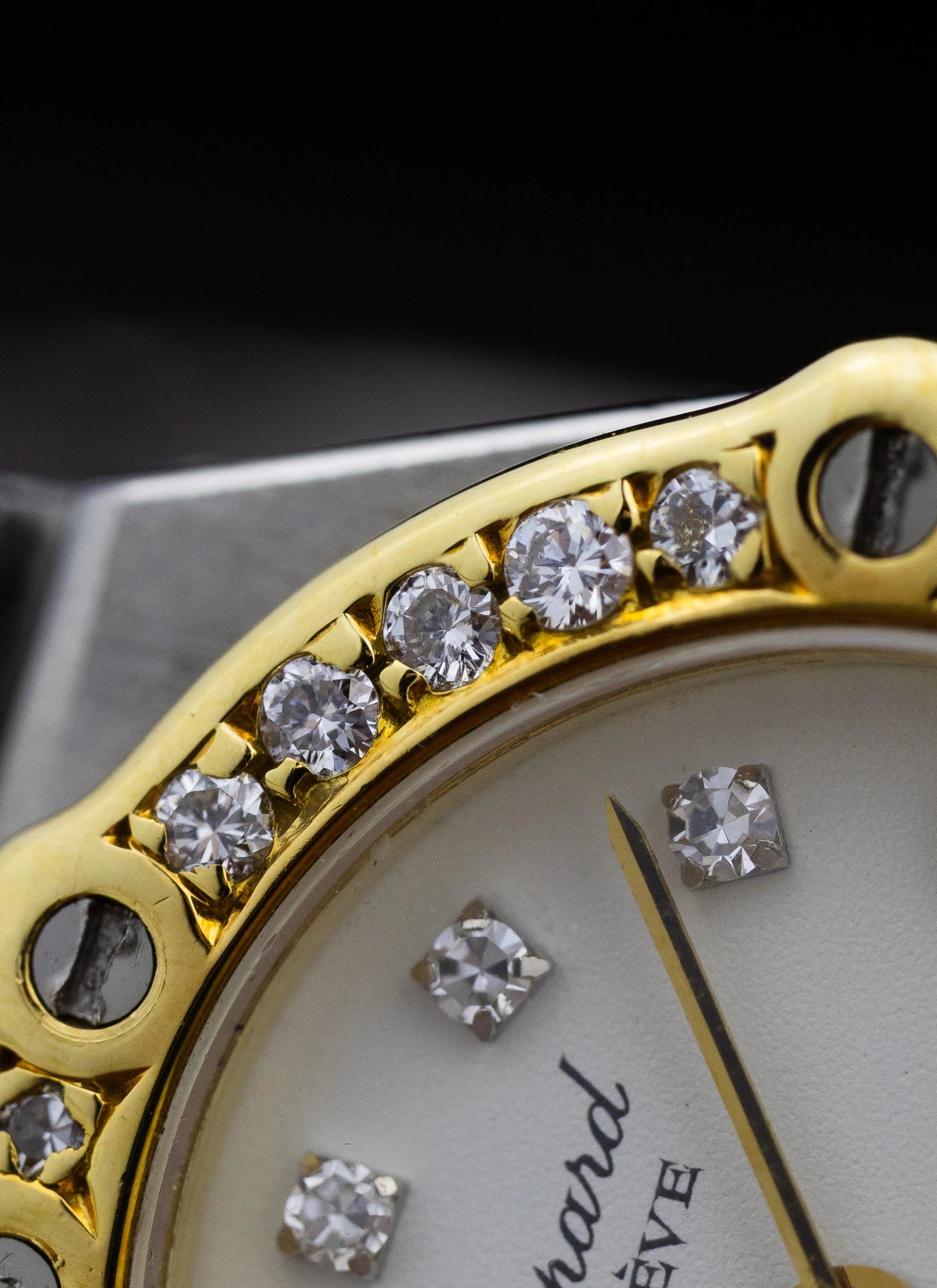 1990s Lady Chopard St. Moritz Bicolor Diamonds 8067