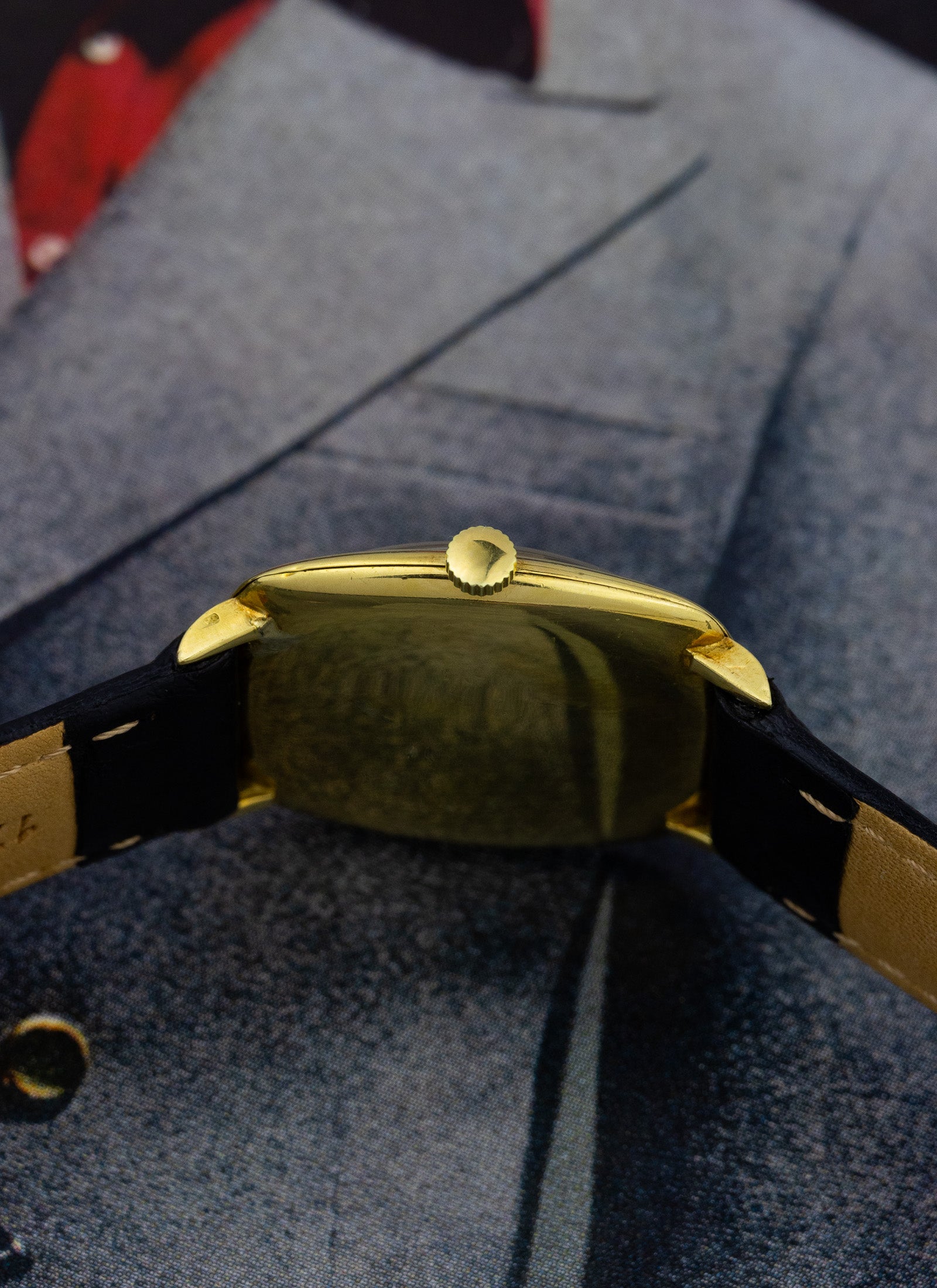 1960s 18K L.U. Chopard & Cie Cushion Case 2007 Serviced