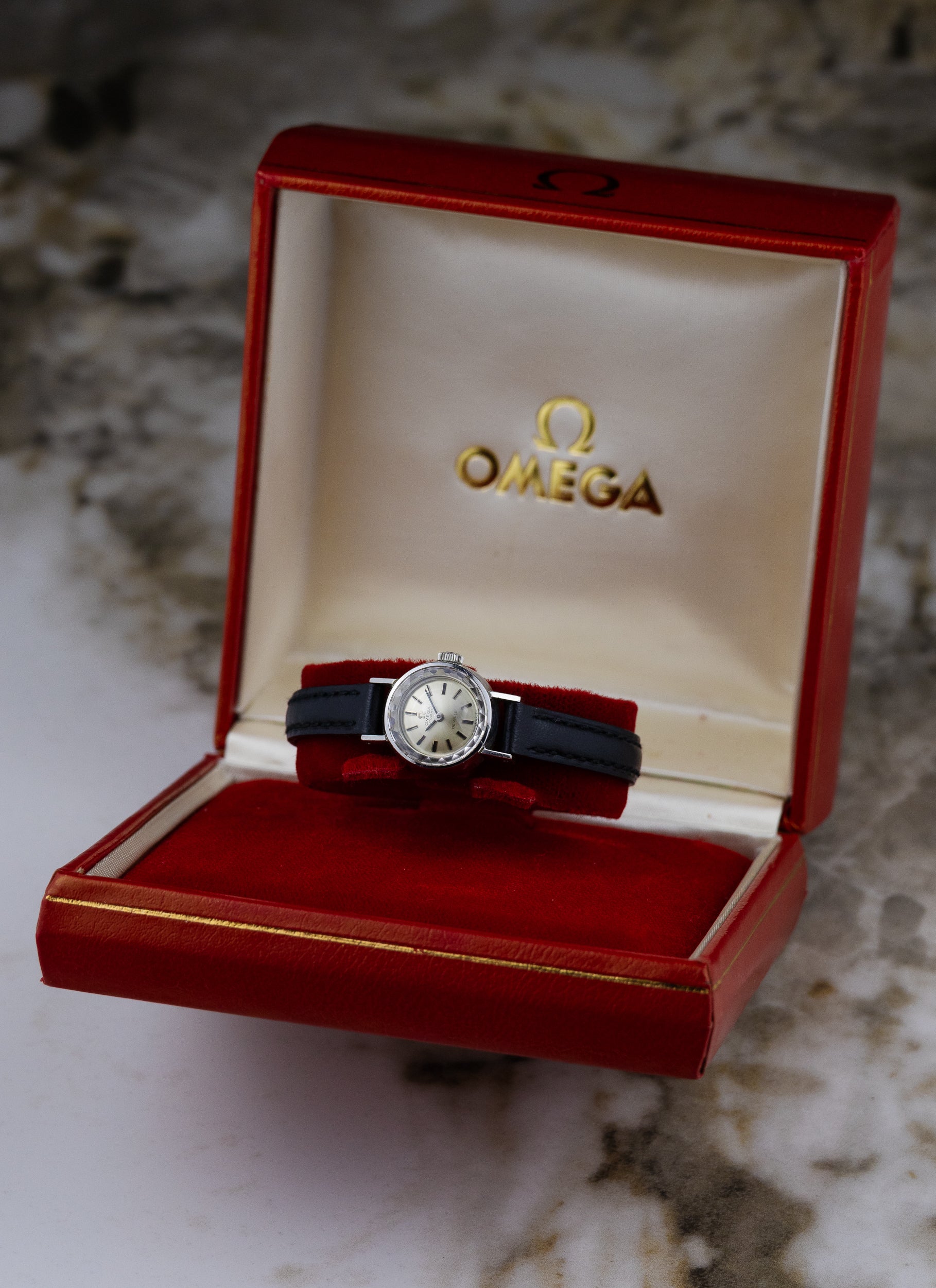 1970 Lady Omega De Ville Cocktail Watch 551.038 cal. 661 Box