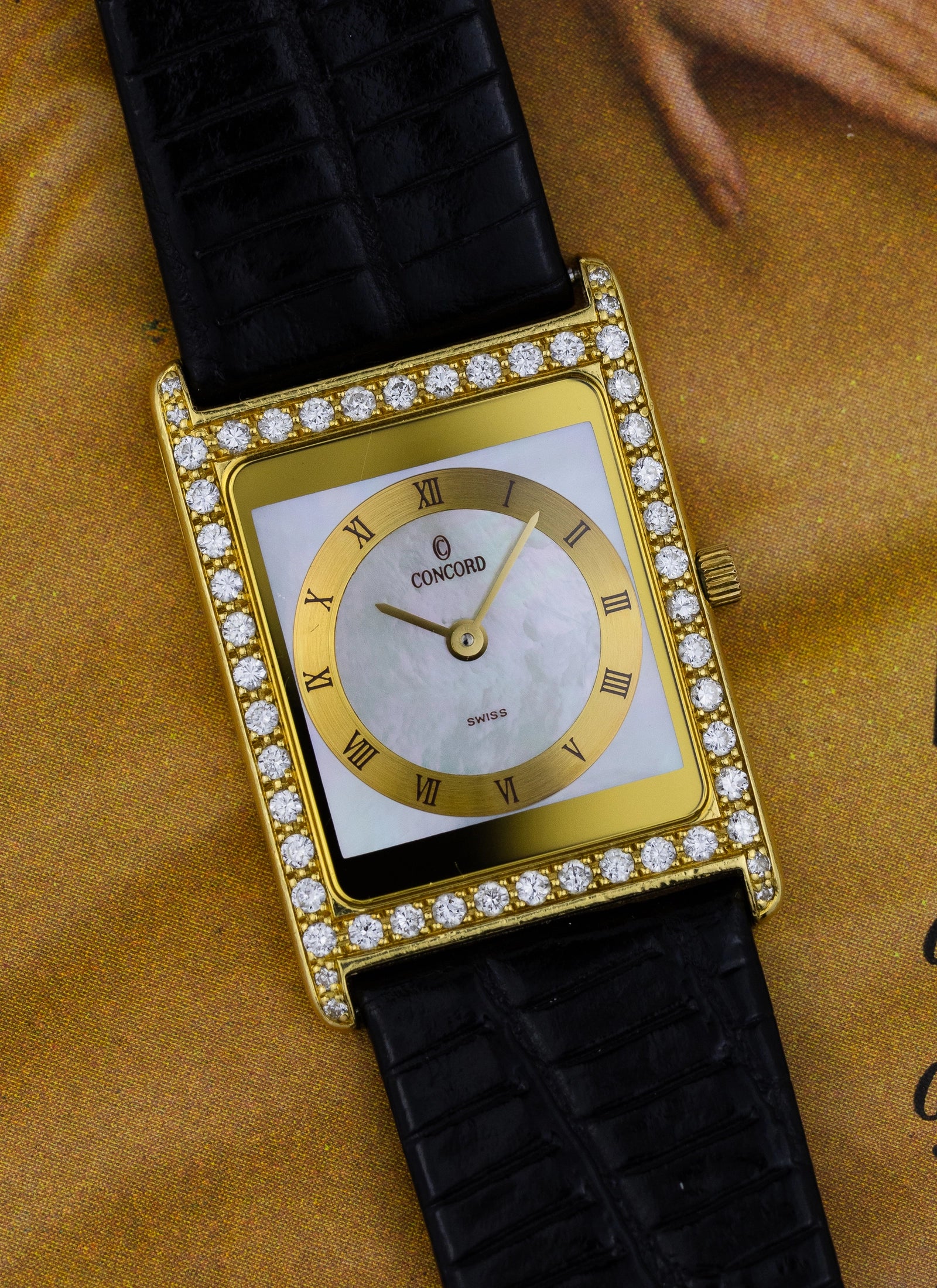 1990s 18K Concord Delirium MOP Dial & Diamonds 51.90.668G