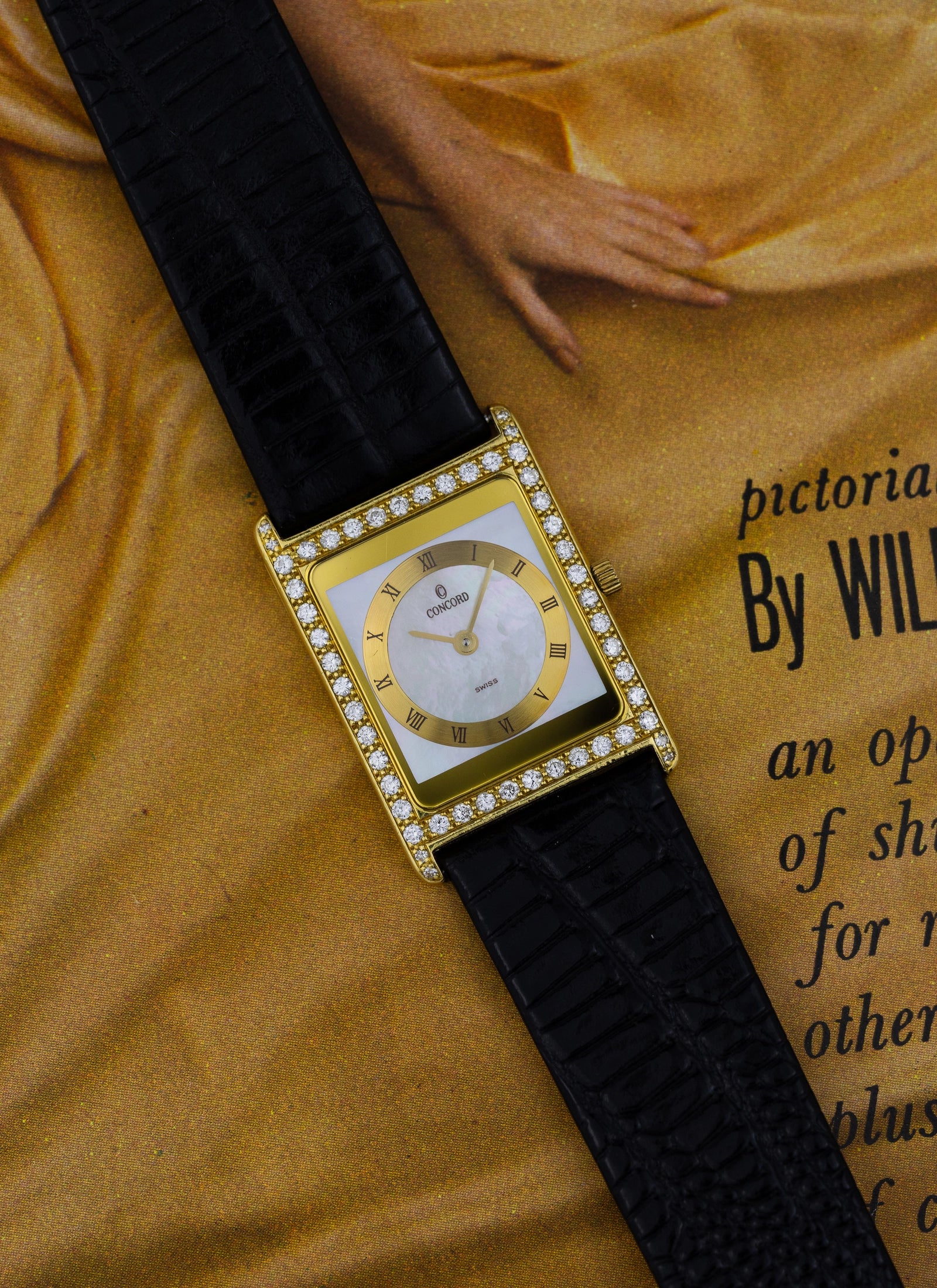 1990s 18K Concord Delirium MOP Dial & Diamonds 51.90.668G