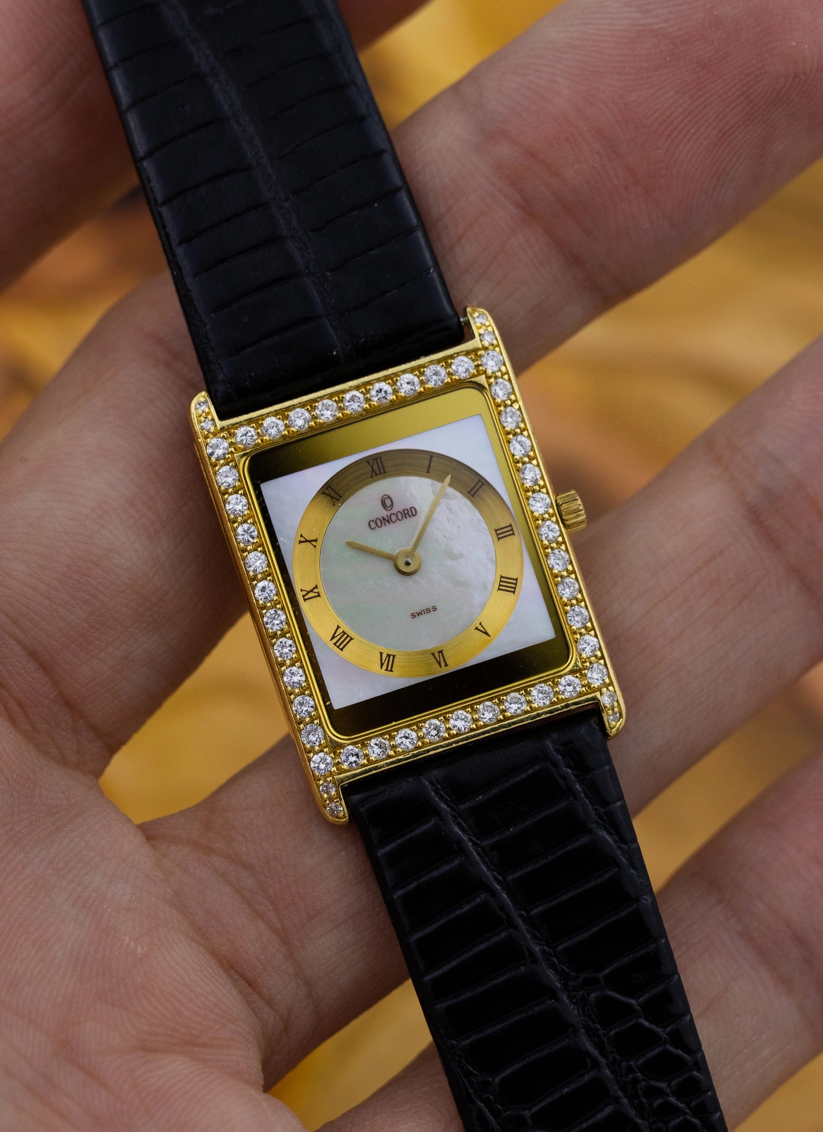 1990s 18K Concord Delirium MOP Dial & Diamonds 51.90.668G