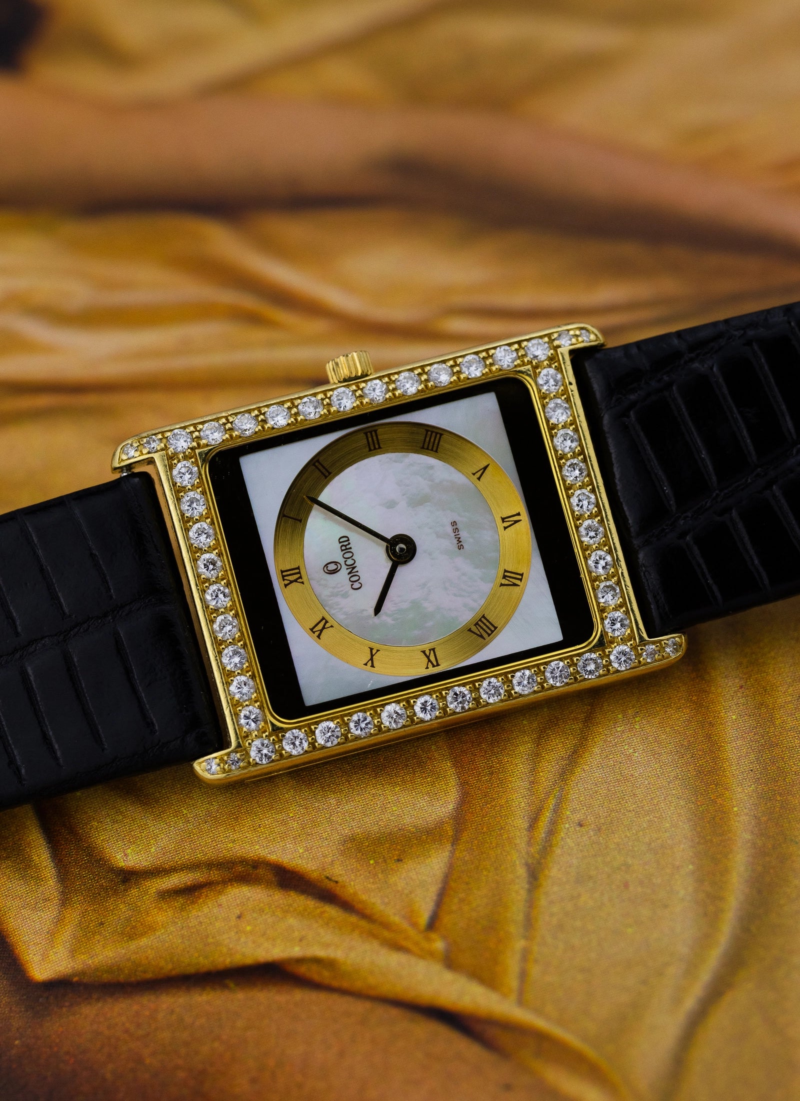 1990s 18K Concord Delirium MOP Dial & Diamonds 51.90.668G