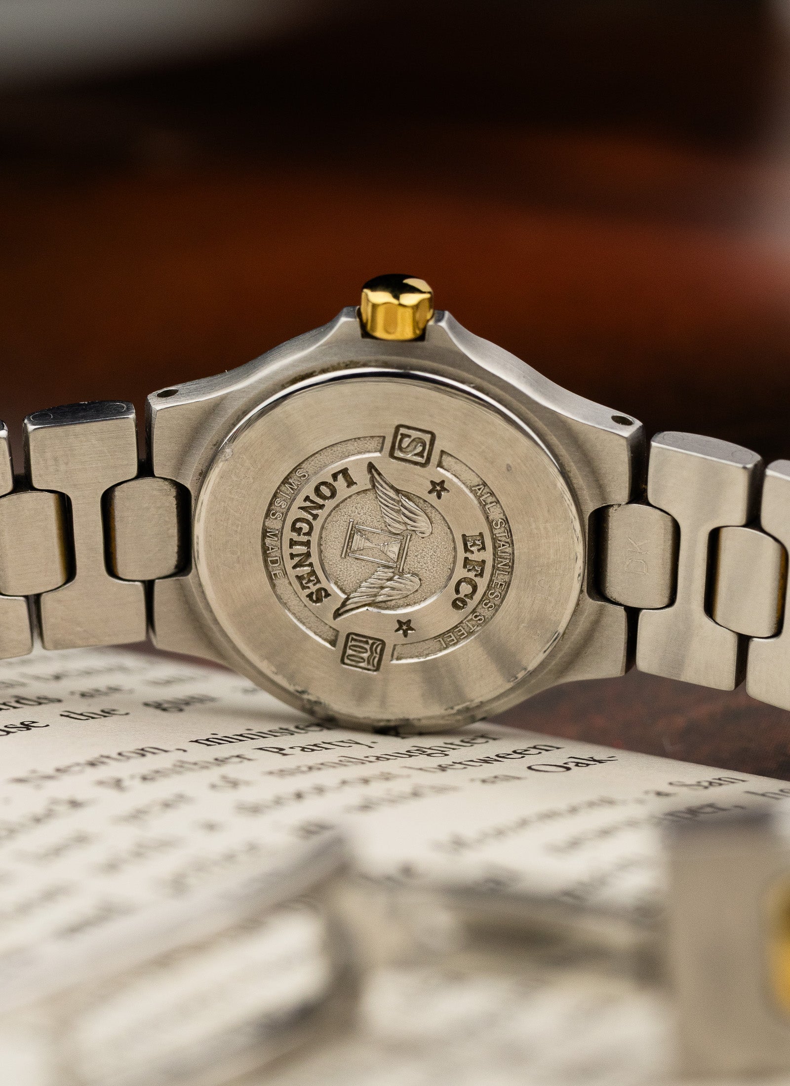1990s Lady Longines Conquest Bicolor L1.130.3