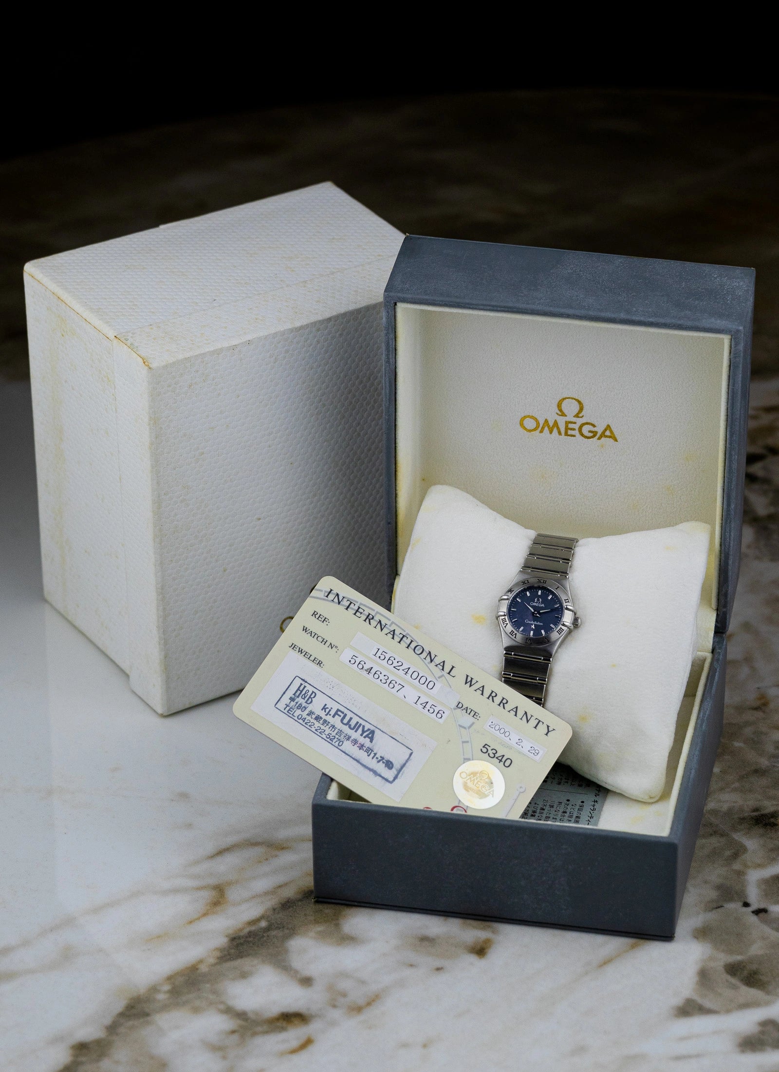 1998 Lady Omega Constellation 15624000 cal. 1456