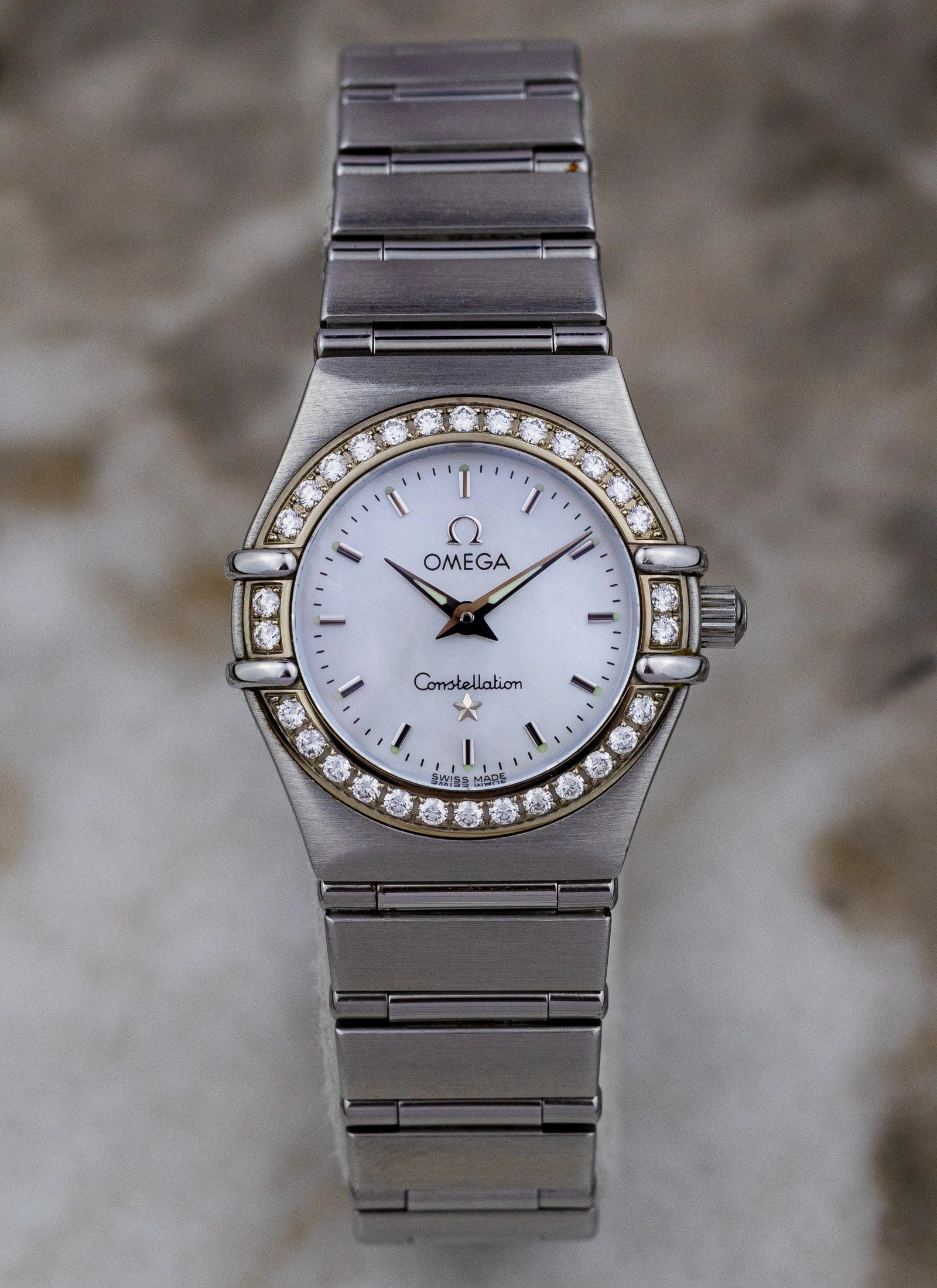 1998 Lady Omega Constellation MOP Diamonds 1466.71.00 cal. 1456