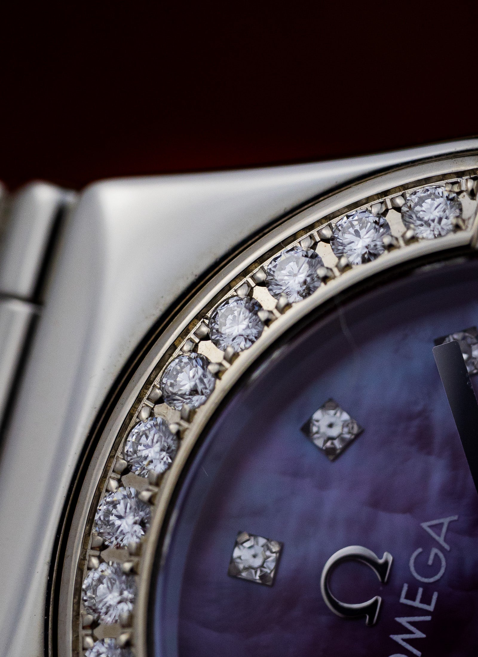 1998 Lady Omega Constellation My Choice Tahitian MOP Diamonds 1457.78.00 Box