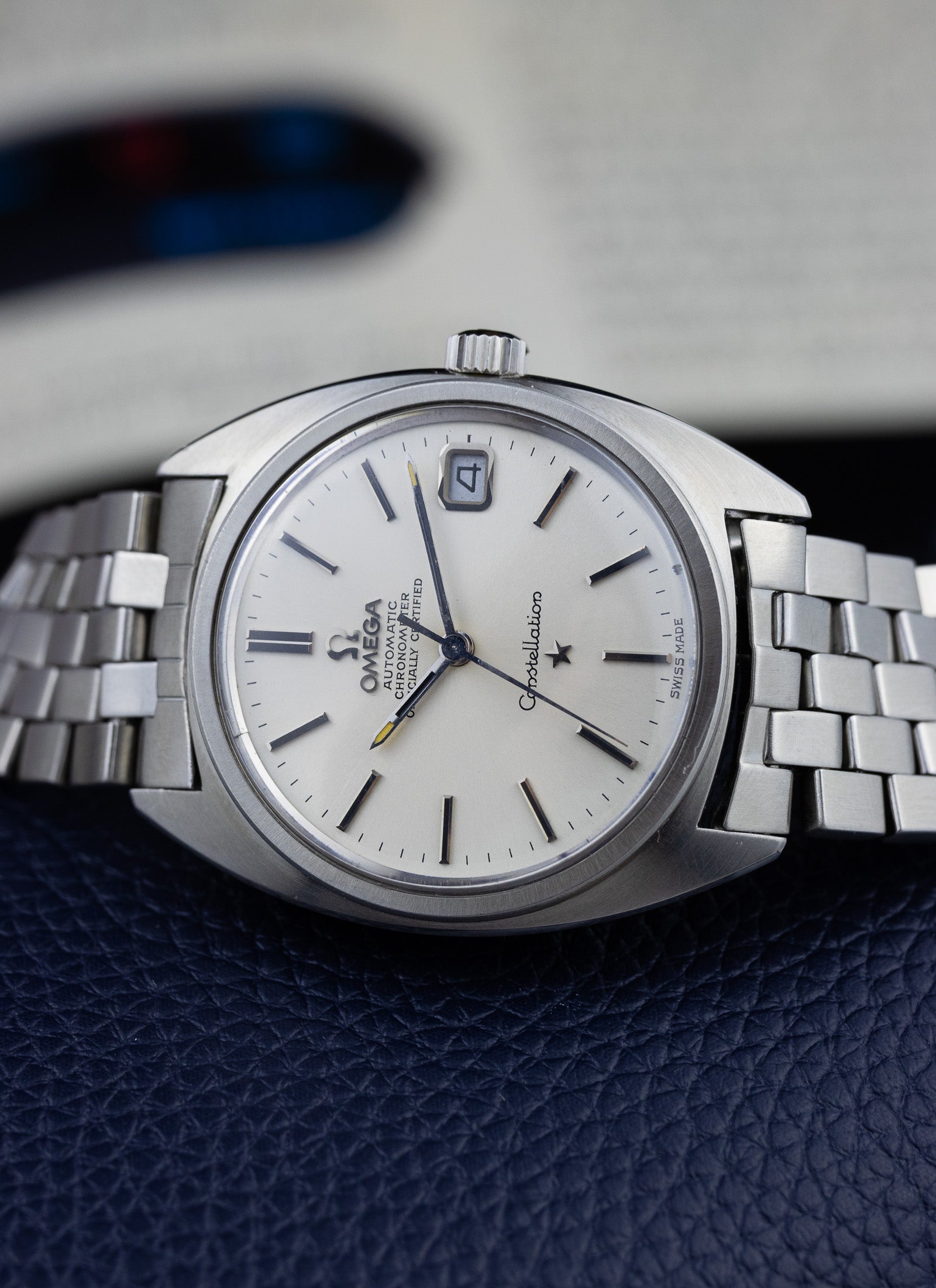 1969 Omega Constellation C Shape Brick Bracelet 168.017 cal. 564