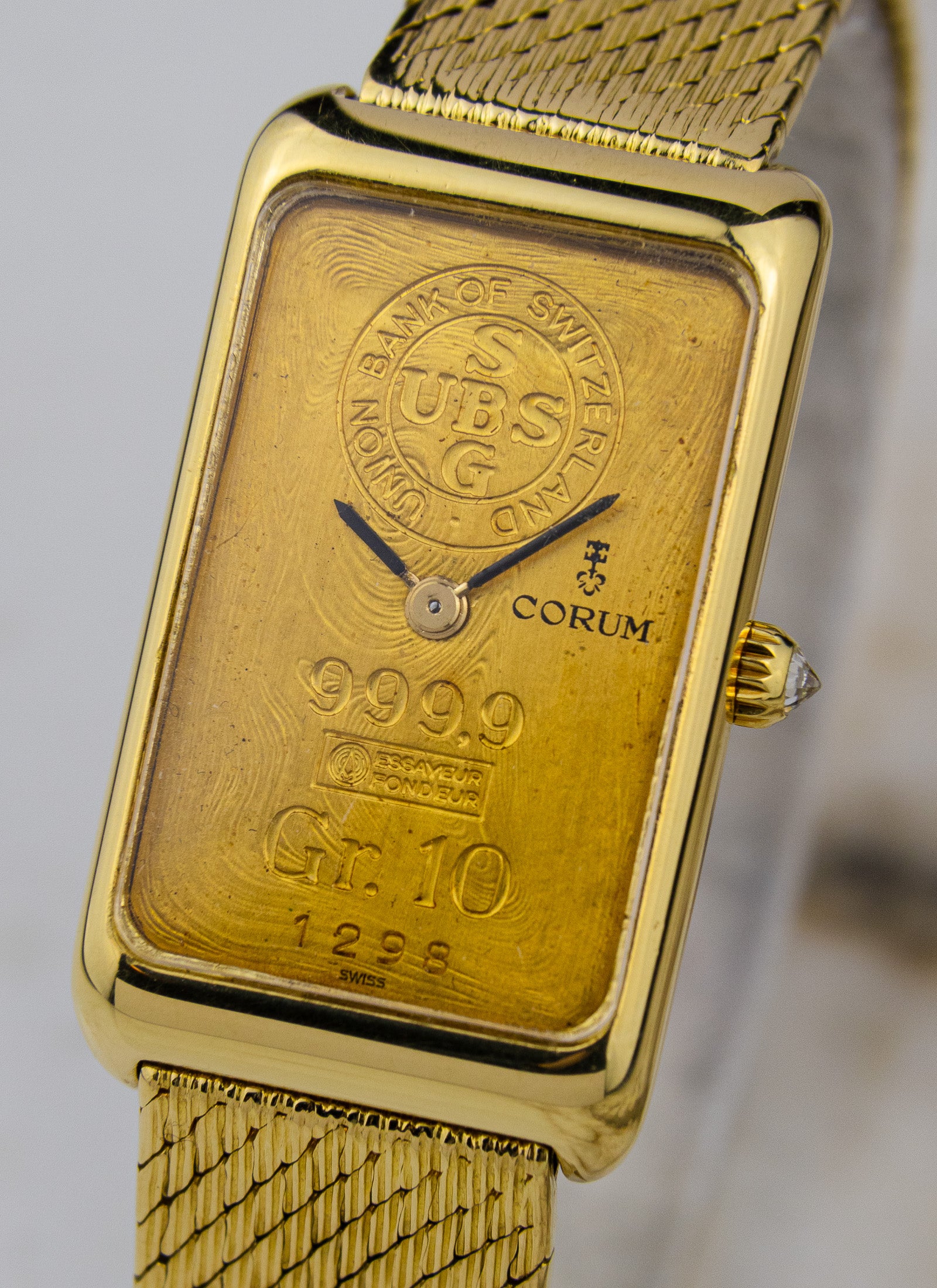 18K/24K Corum Gold Bar Ingot