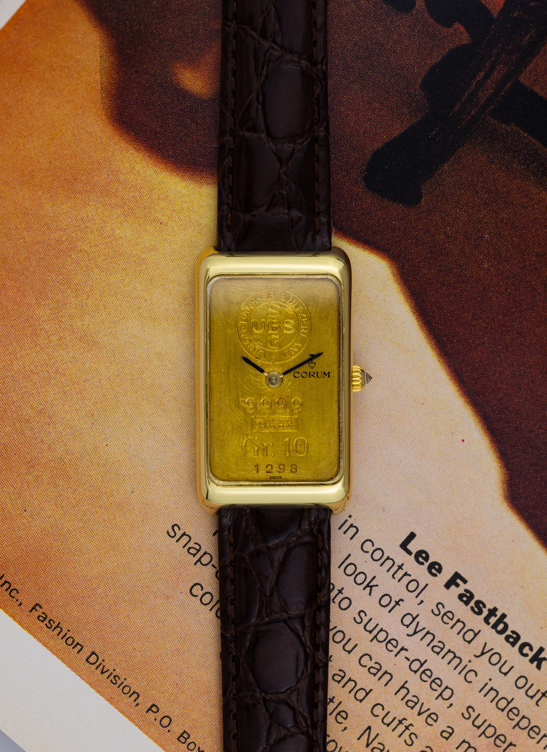 18K/24K Corum Ingot Gold Bar