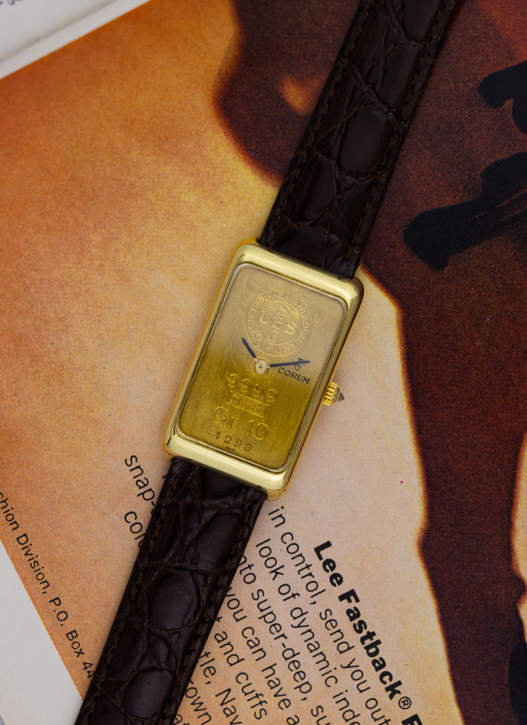 18K/24K Corum Ingot Gold Bar