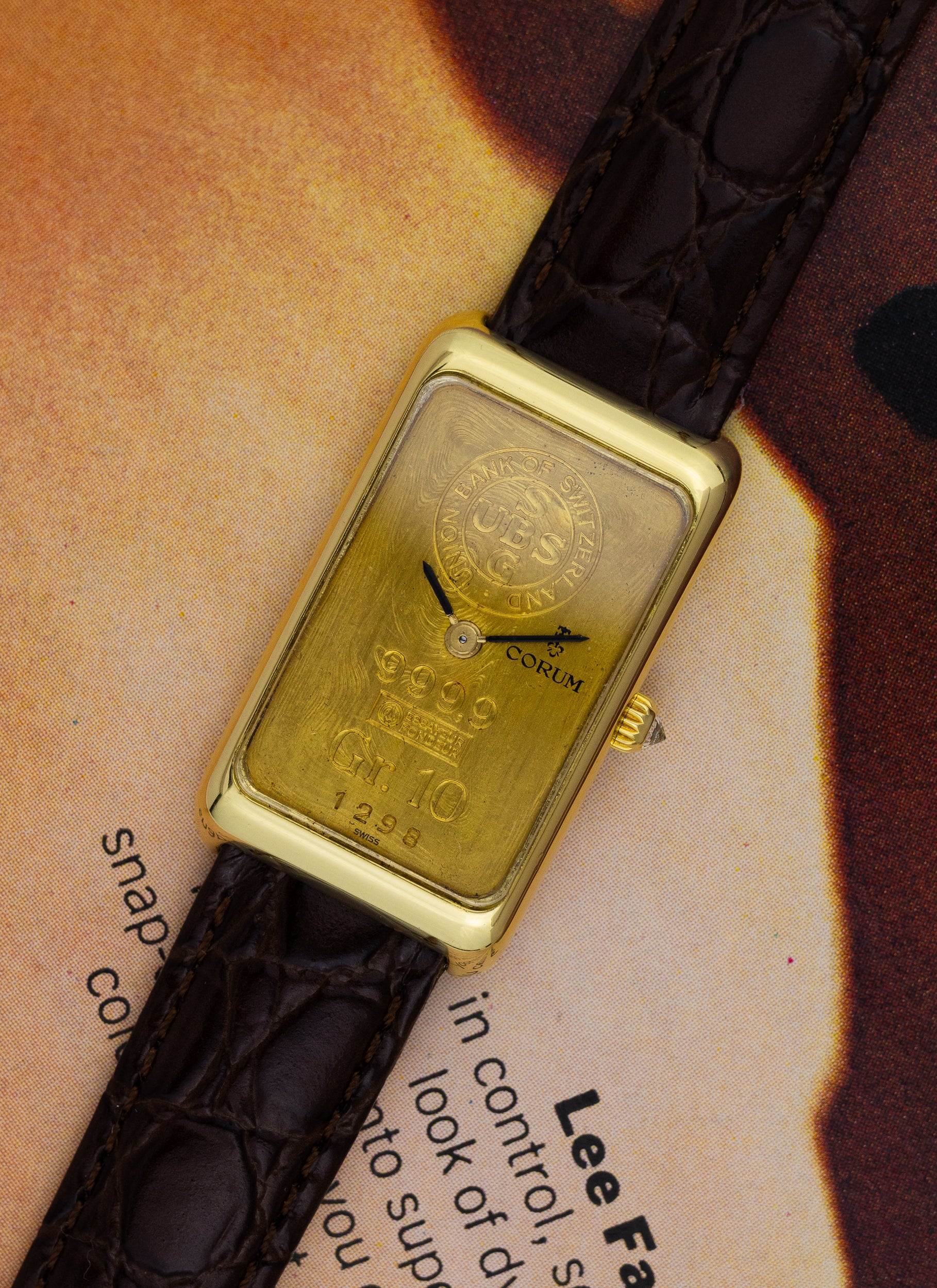 18K/24K Corum Ingot Gold Bar