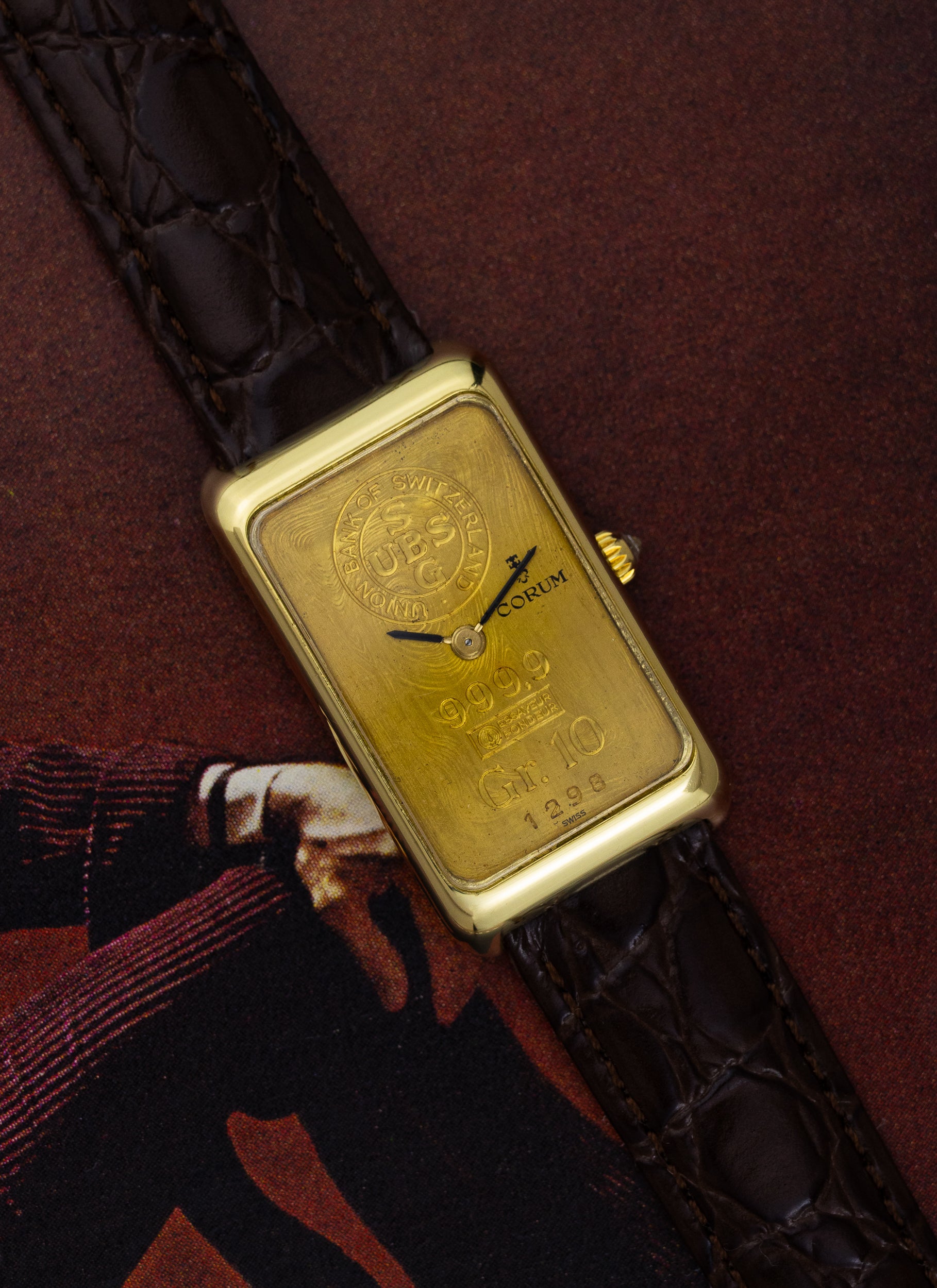 18K/24K Corum Ingot Gold Bar