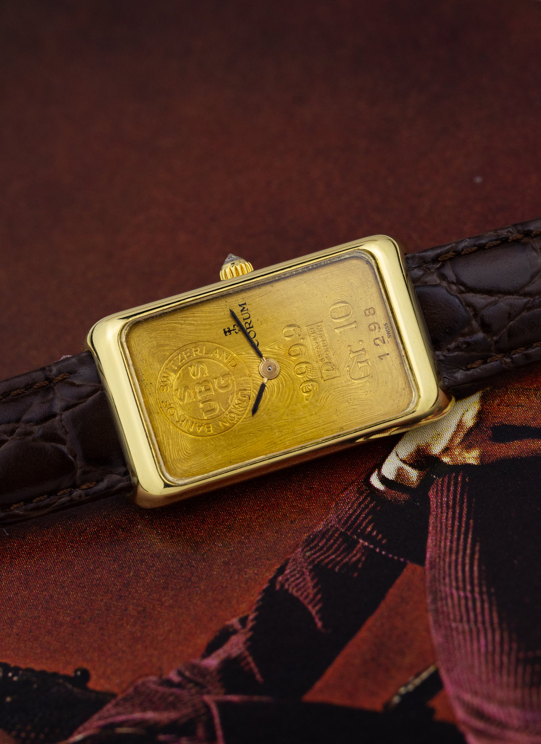 18K/24K Corum Ingot Gold Bar