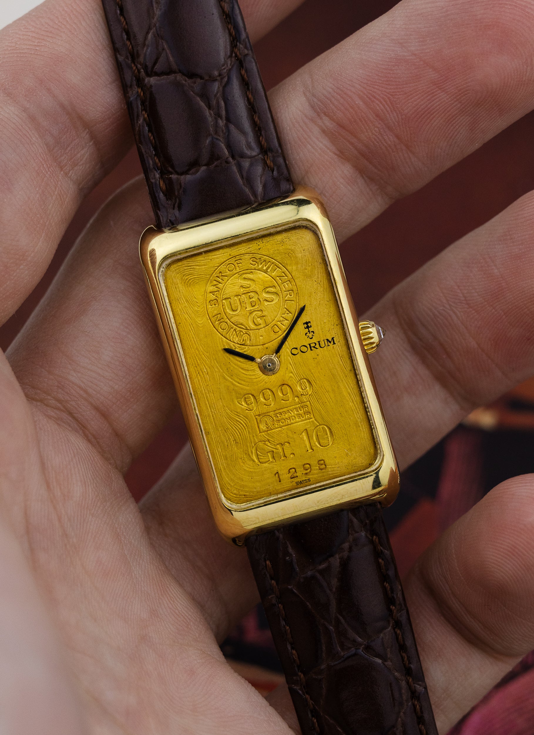 18K/24K Corum Ingot Gold Bar