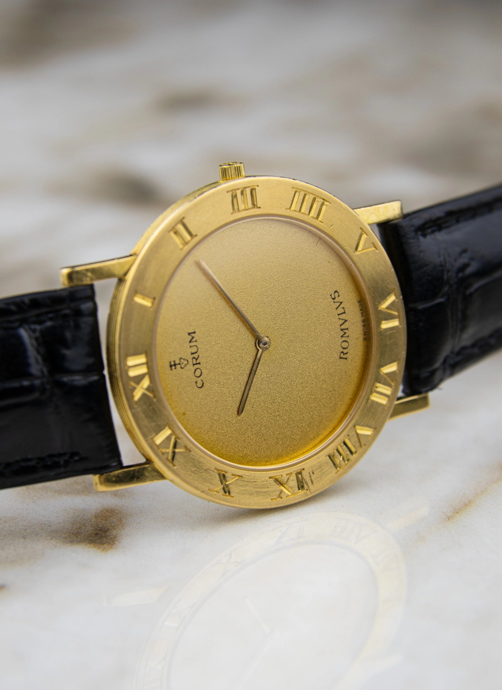 1990s 18K Corum Romulus / Romvlvs 50.501.56