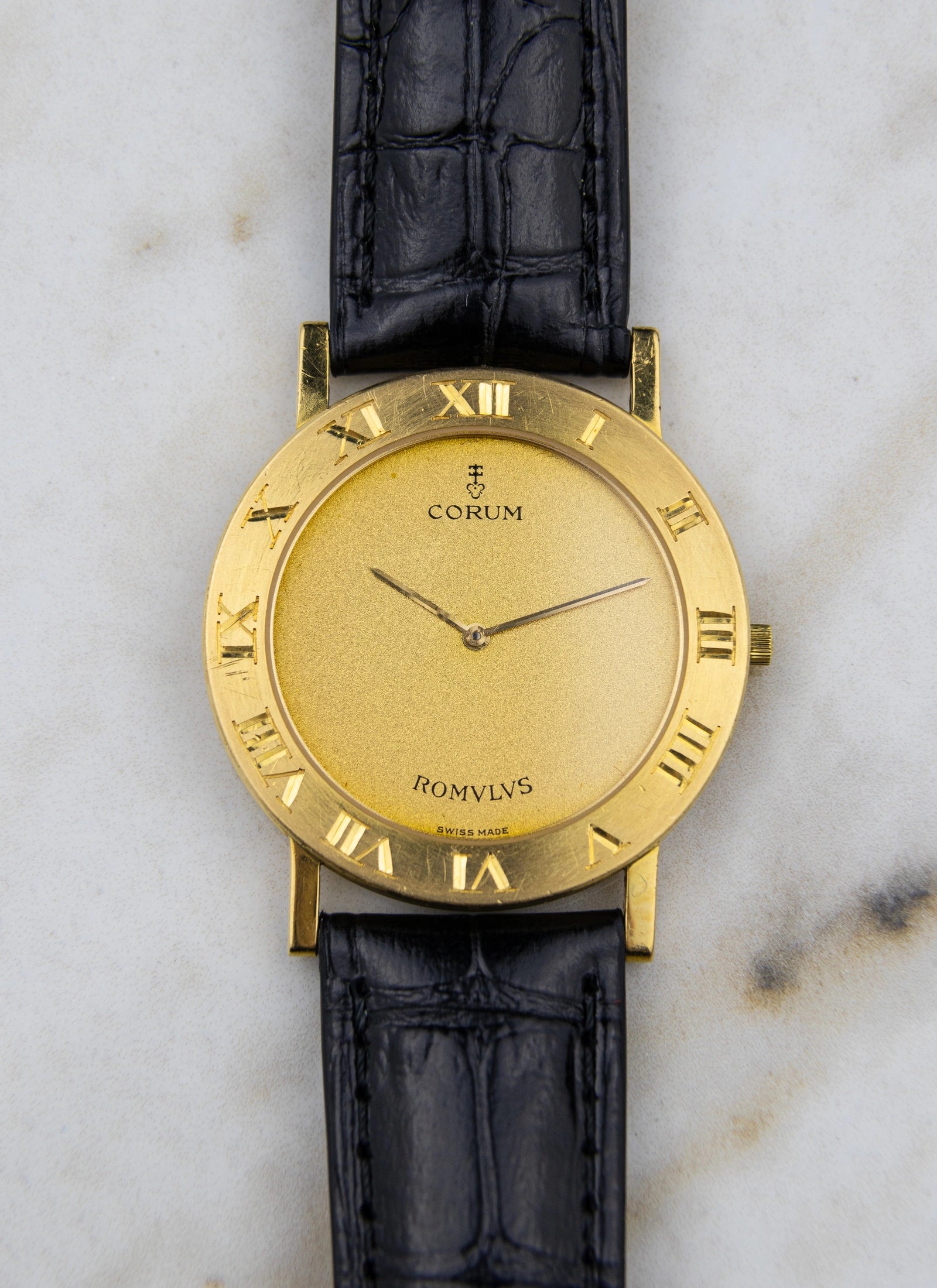 1990s 18K Corum Romulus / Romvlvs 50.501.56