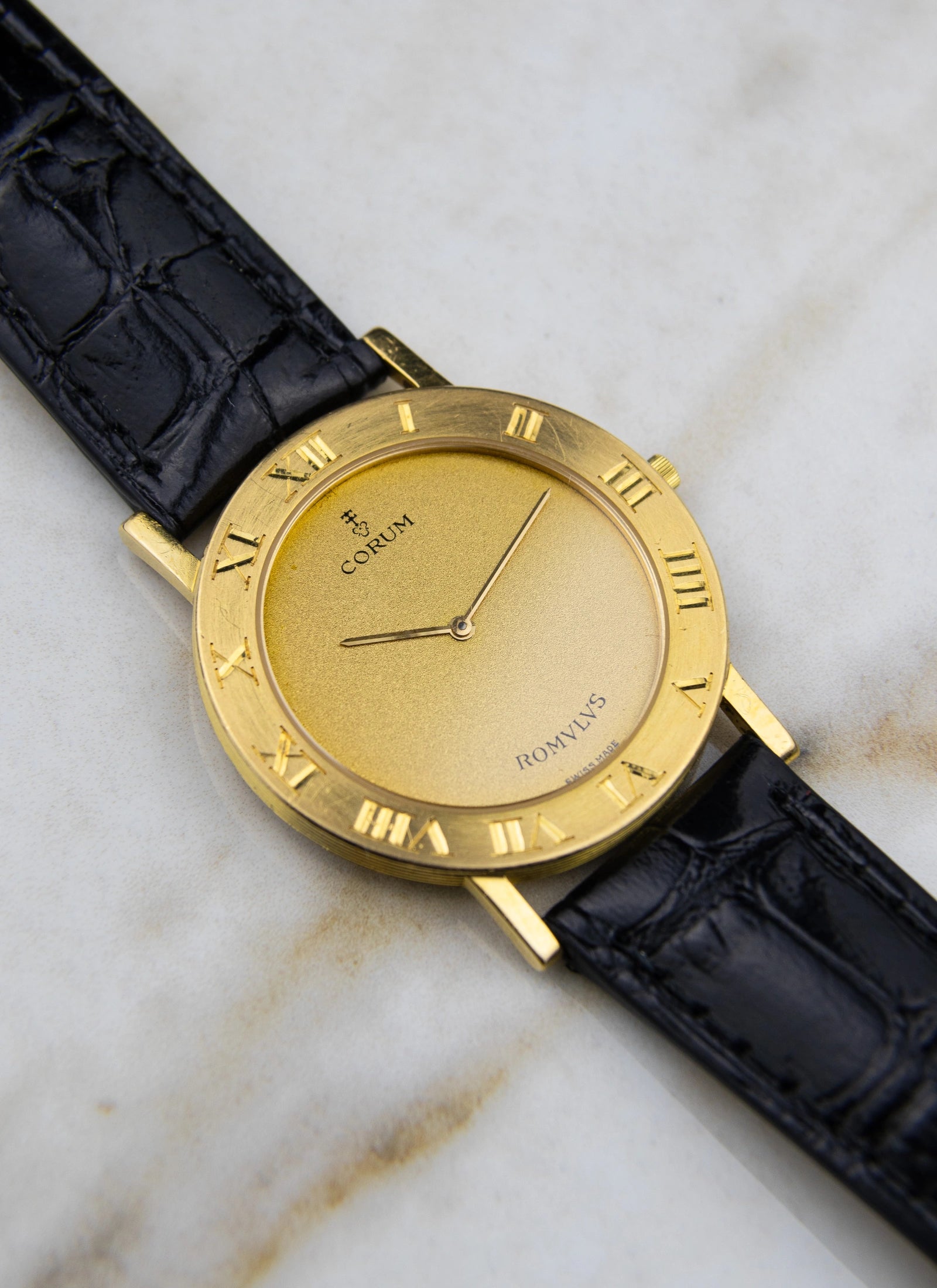 1990s 18K Corum Romulus / Romvlvs 50.501.56