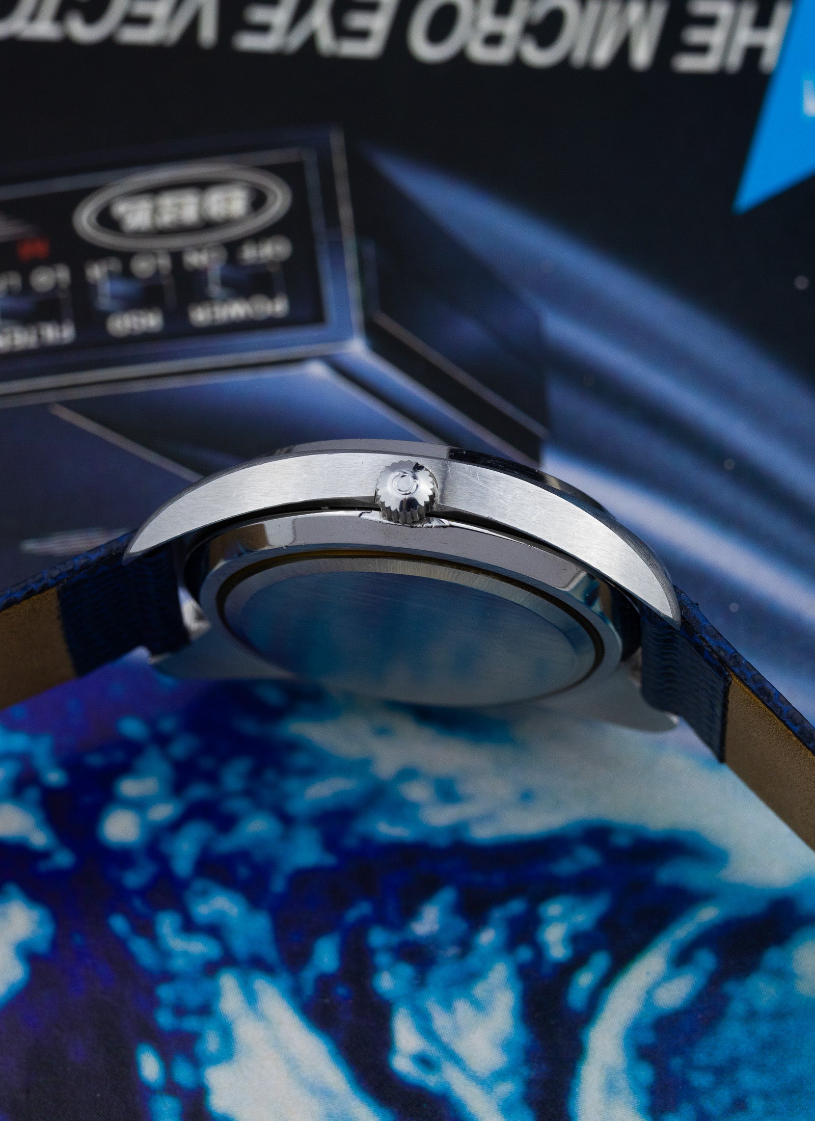 1970s Omega Seamaster Cosmic 2000 Navy Dial 166.132 cal. 1012 Serviced