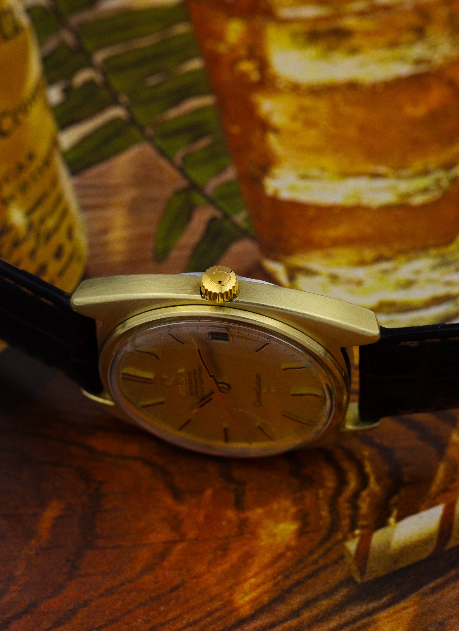 1969 Omega Constellation C Shape Linen Dial 168.017 cal. 564