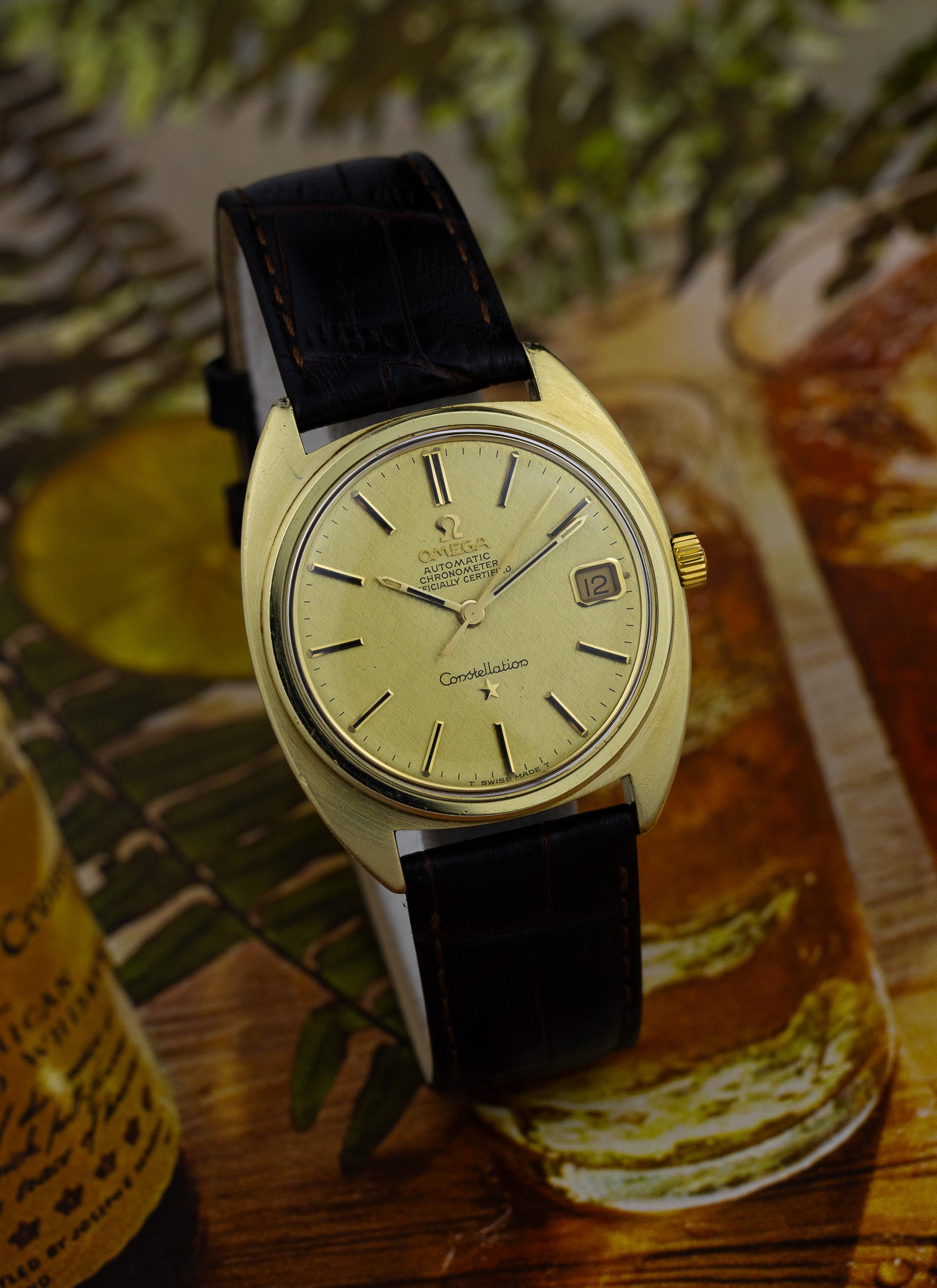 1969 Omega Constellation C Shape Linen Dial 168.017 cal. 564