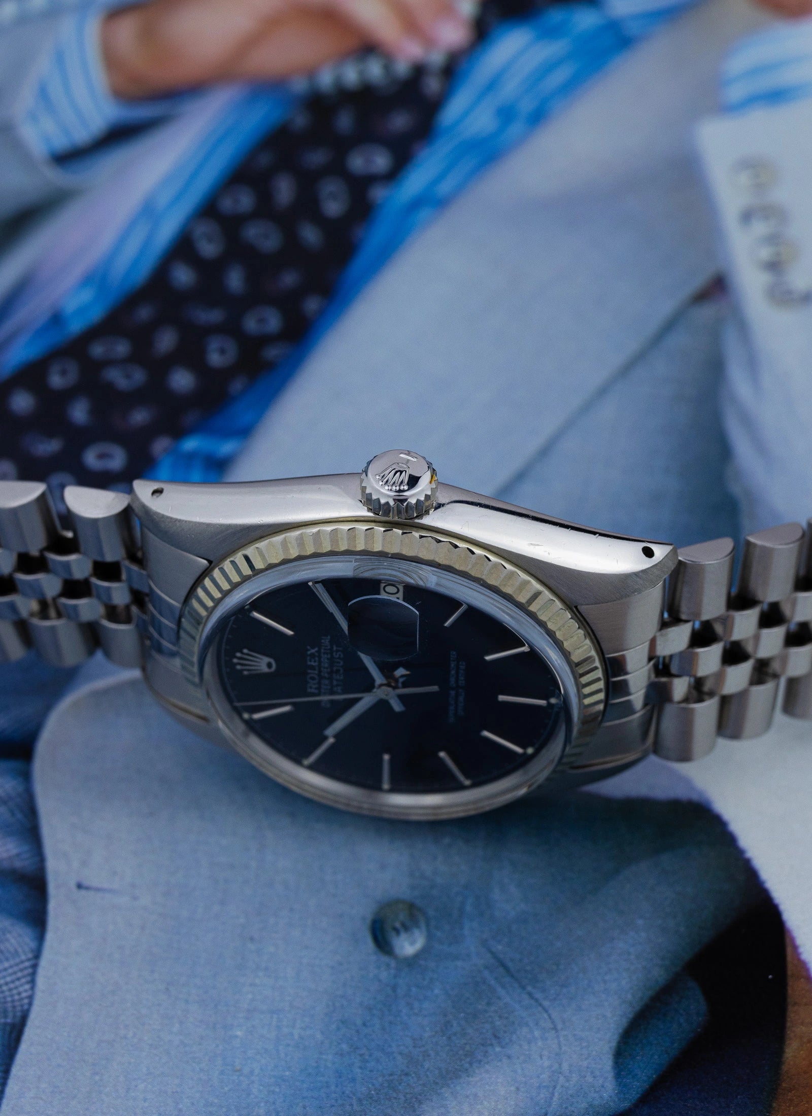 1978 Rolex Datejust Black Dial 16014 Box