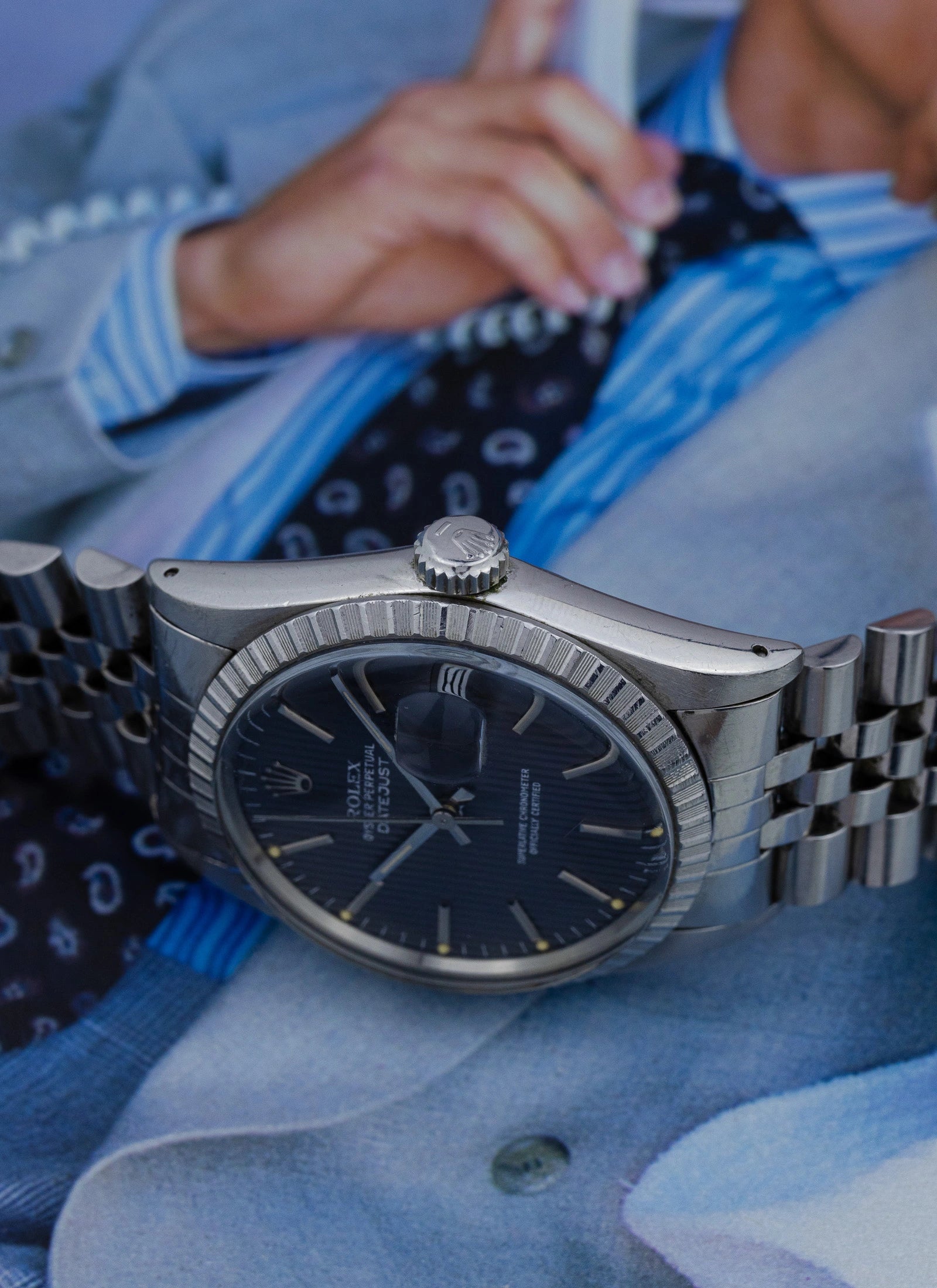 1984 Rolex Datejust 16030 Tapestry Dial Box