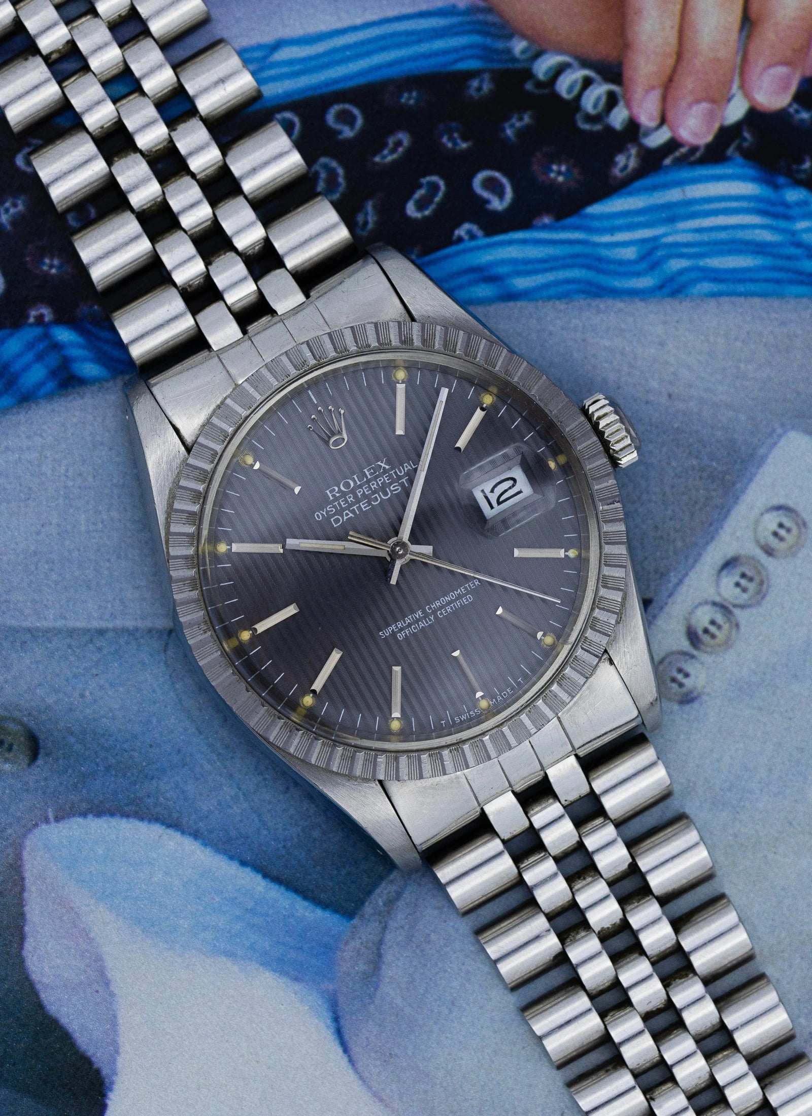 1984 Rolex Datejust 16030 Tapestry Dial Box