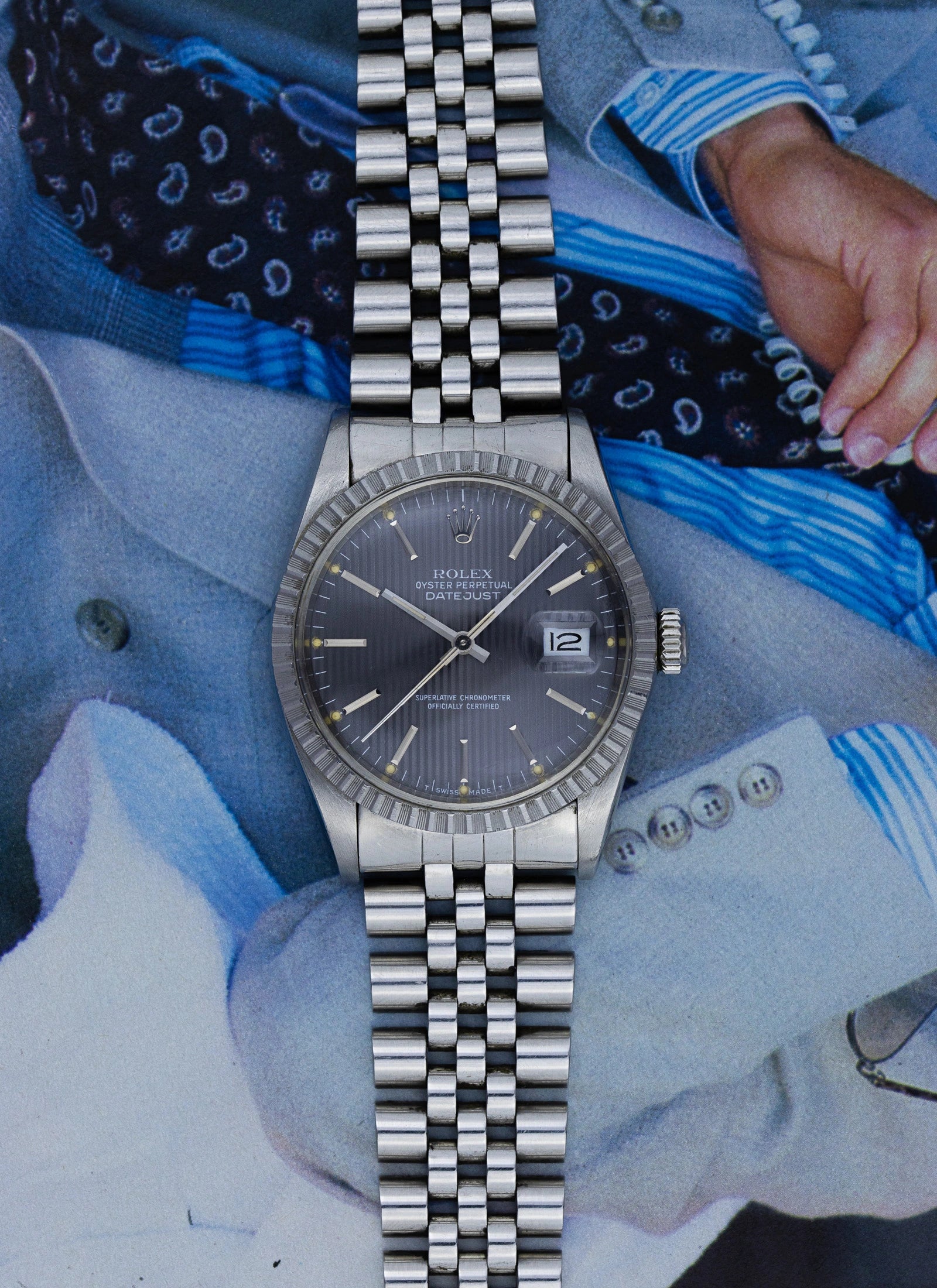 1984 Rolex Datejust 16030 Tapestry Dial Box