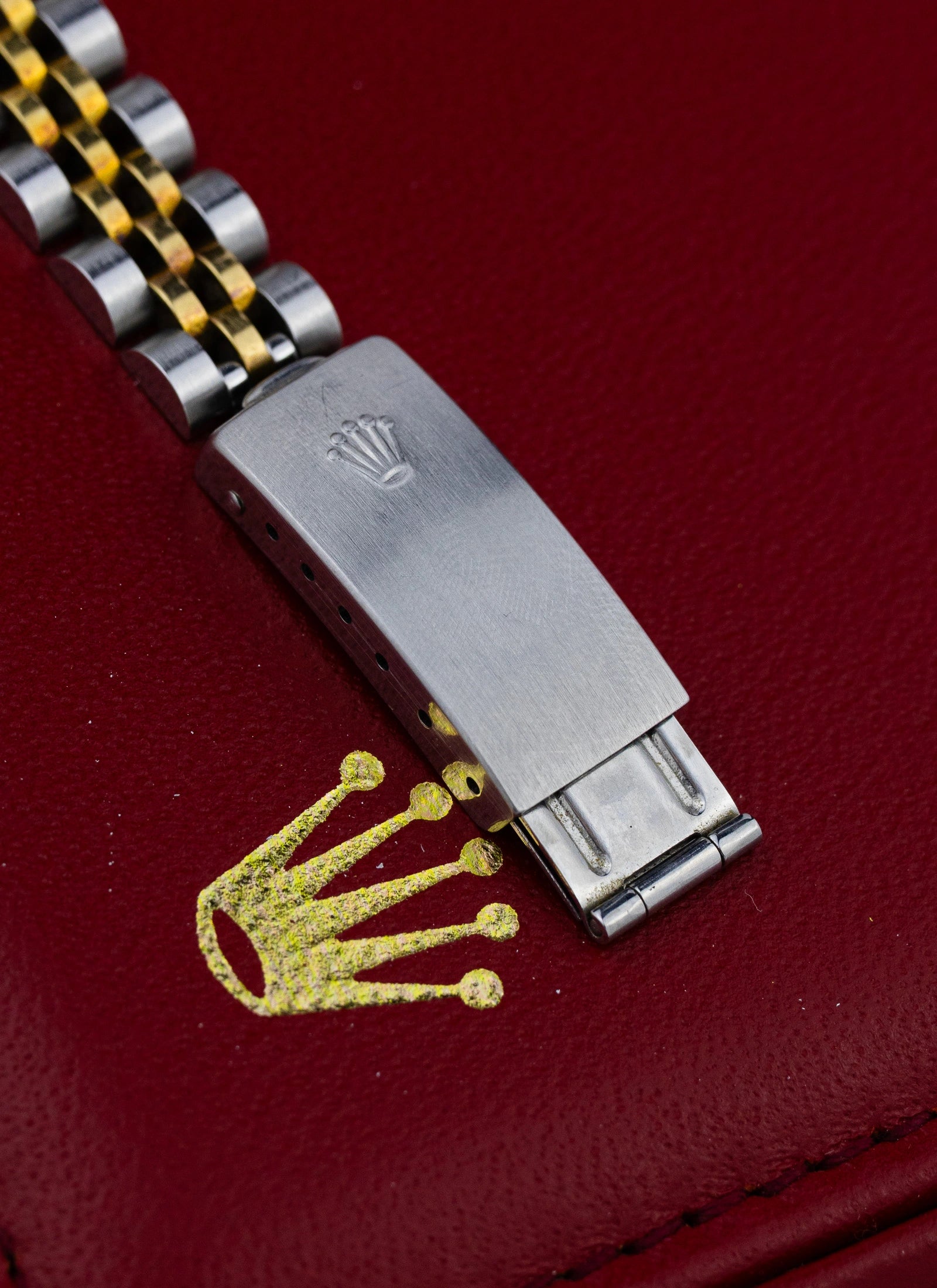 1986 Lady Rolex Datejust Houndstooth 69173 Box