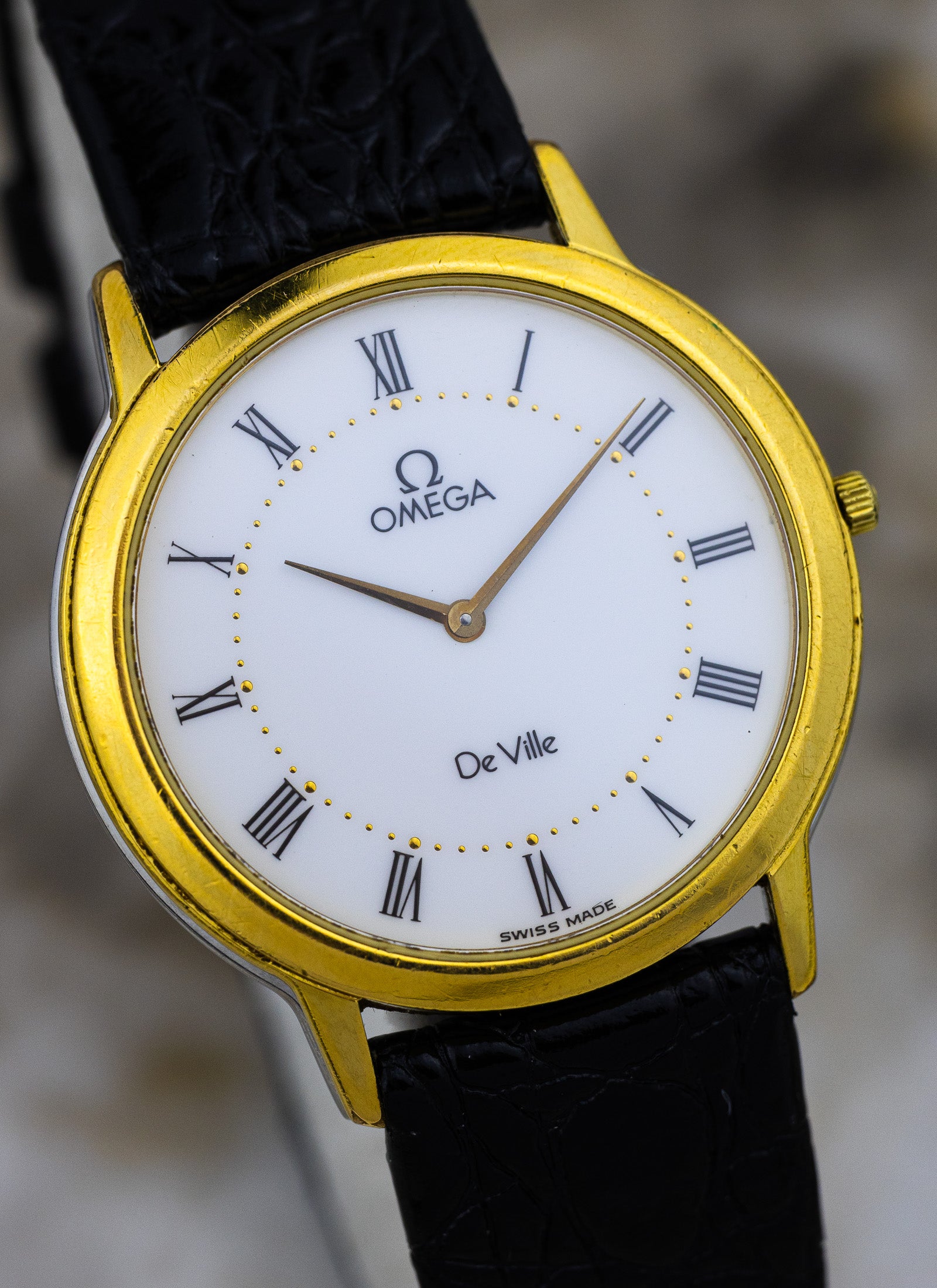 1984 Omega De Ville Roman Dial 195.0048 cal. 1378