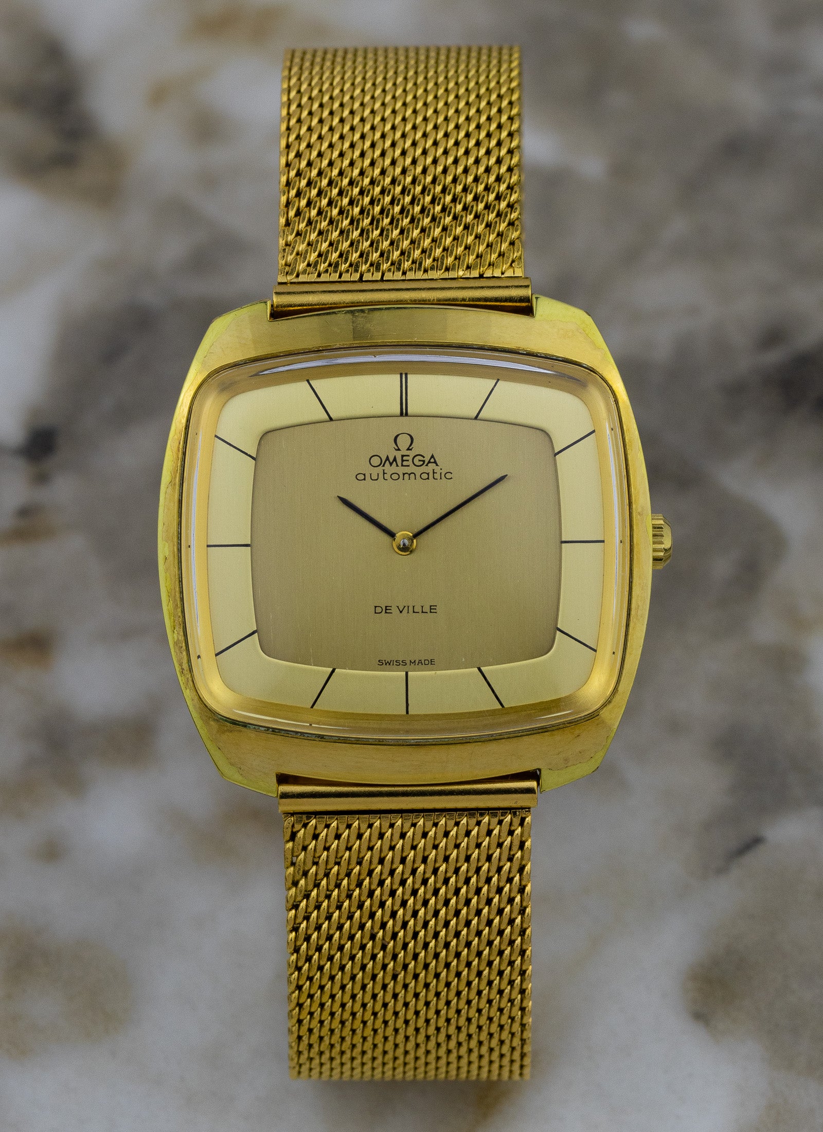 1970s Omega De Ville TV Dial 155.003 cal. 711 Box