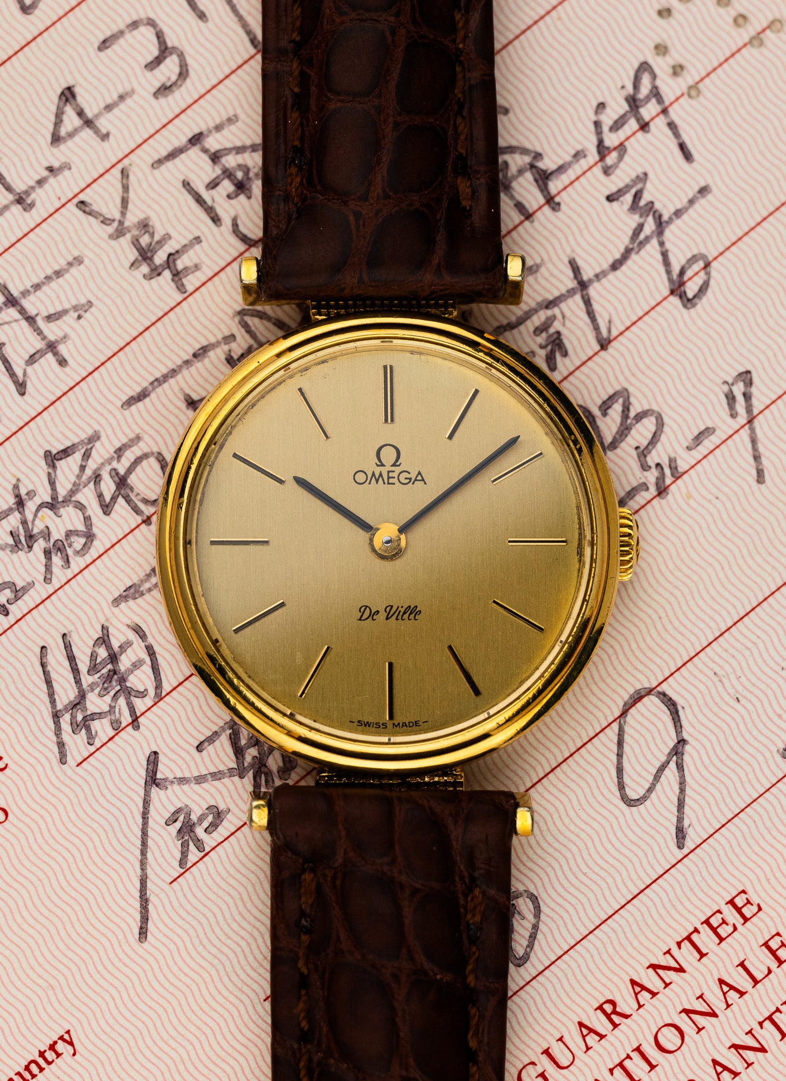 1979 Lady Omega De Ville 511.0557 cal. 625 Serviced Full Set