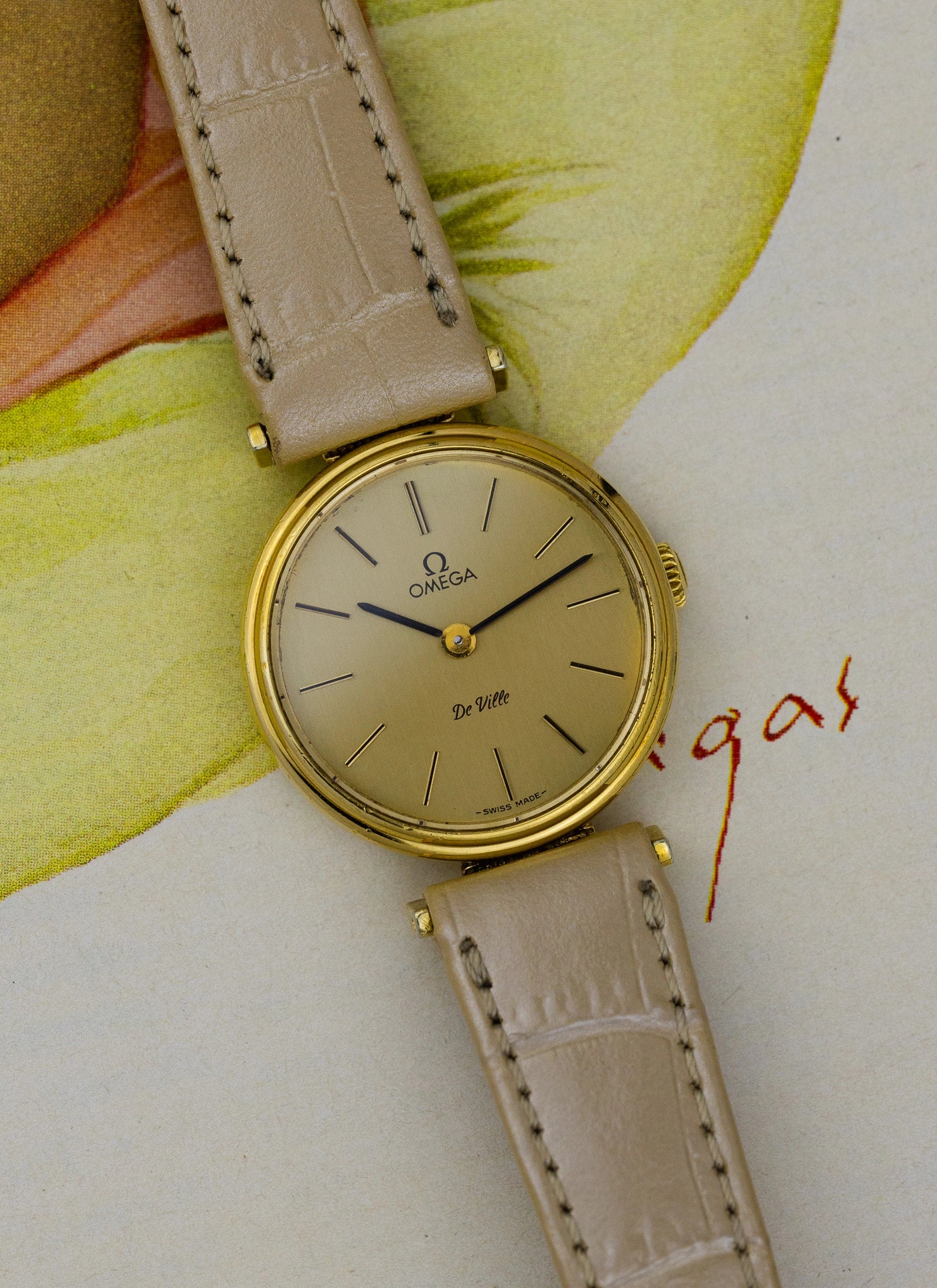 1979 Lady Omega De Ville 511.0557 Full Set cal. 625 Serviced