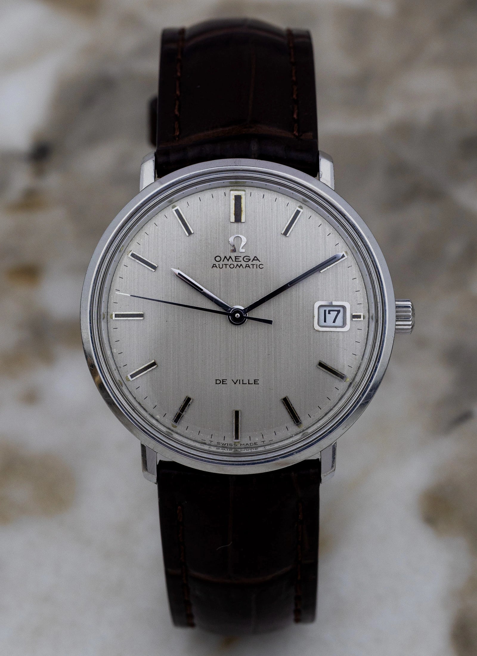 1960s Omega De Ville Automatic Date 166.033 cal. 565 Serviced