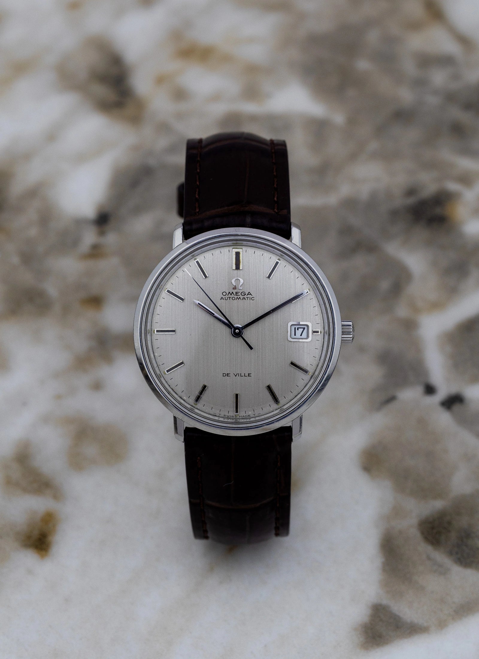 1960s Omega De Ville Automatic Date 166.033 cal. 565 Serviced