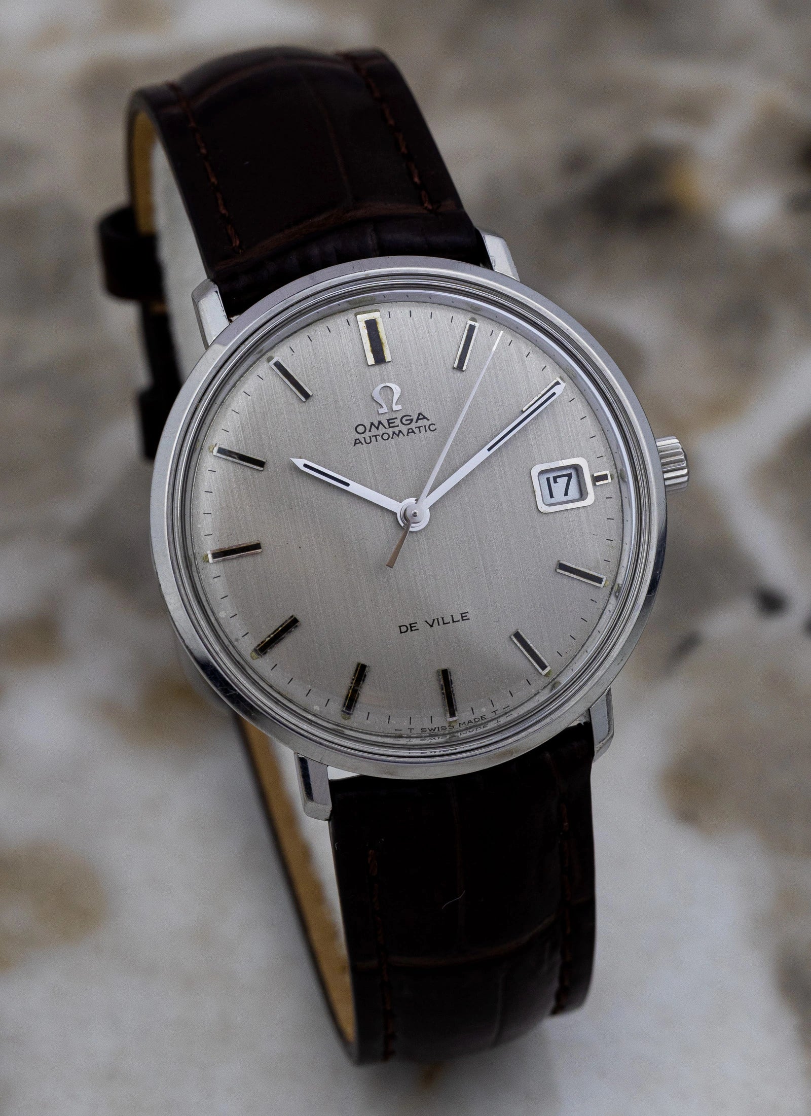 1960s Omega De Ville Automatic Date 166.033 cal. 565 Serviced