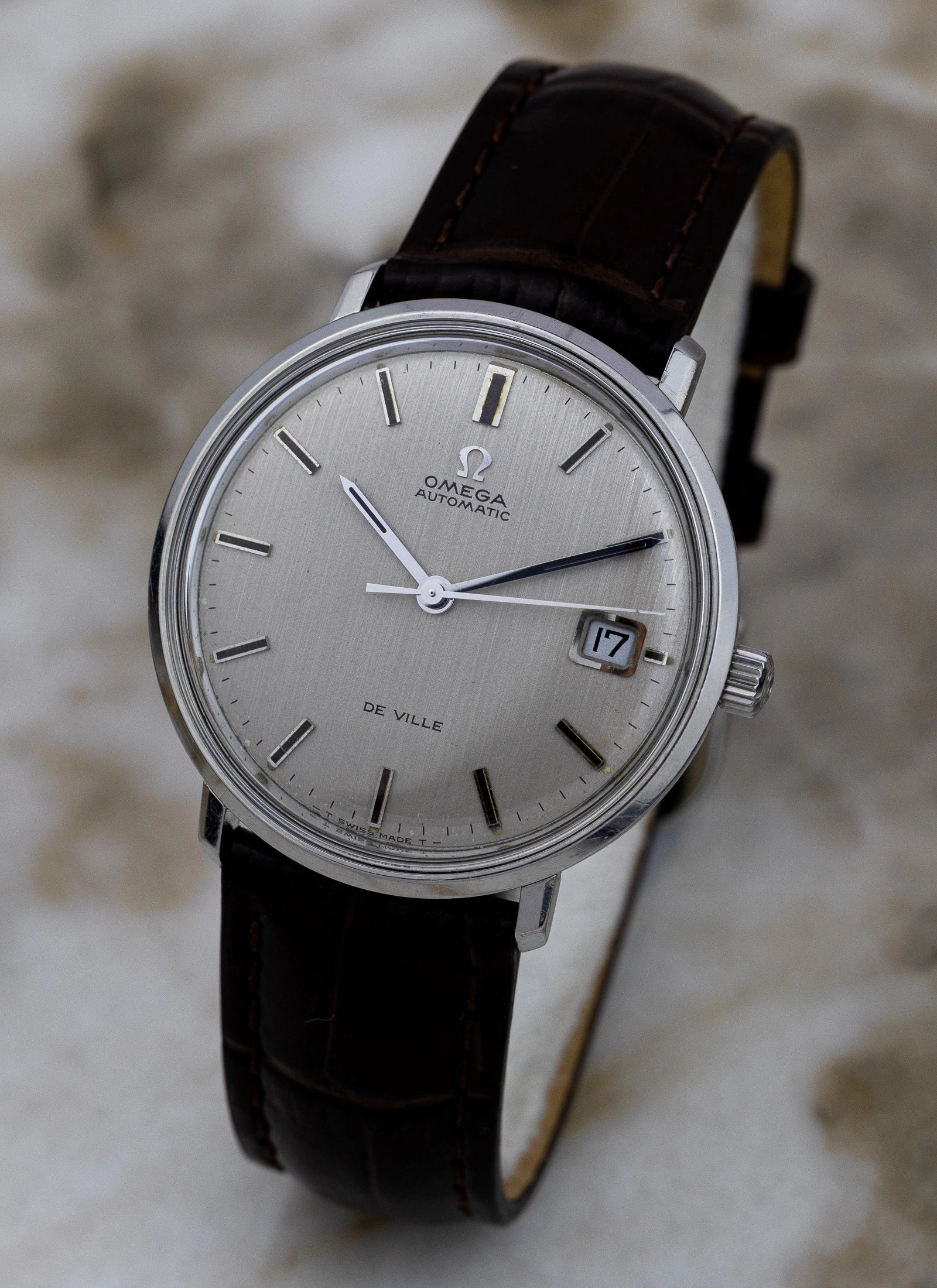 1960s Omega De Ville Automatic Date 166.033 cal. 565 Serviced