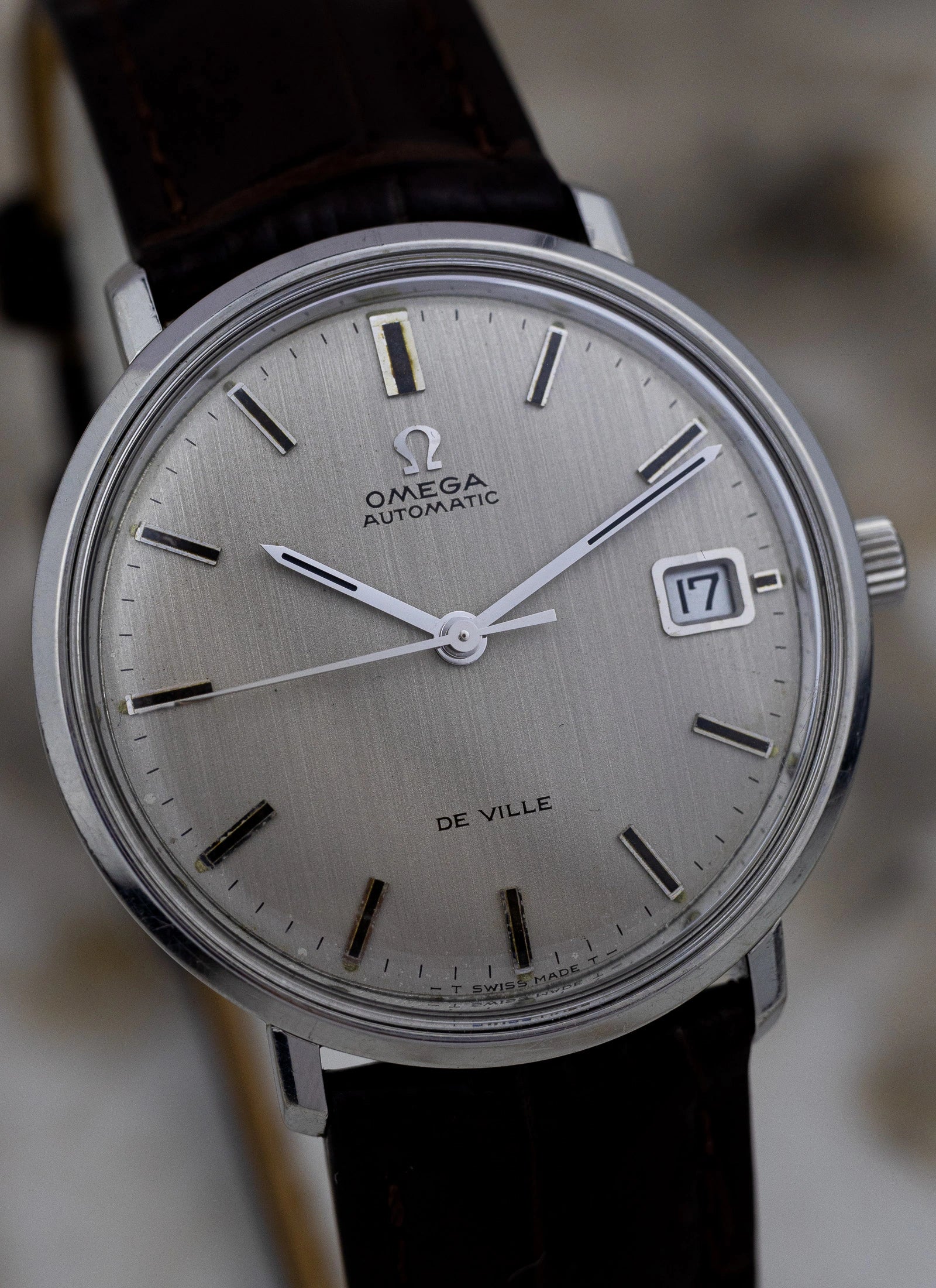 1960s Omega De Ville Automatic Date 166.033 cal. 565 Serviced
