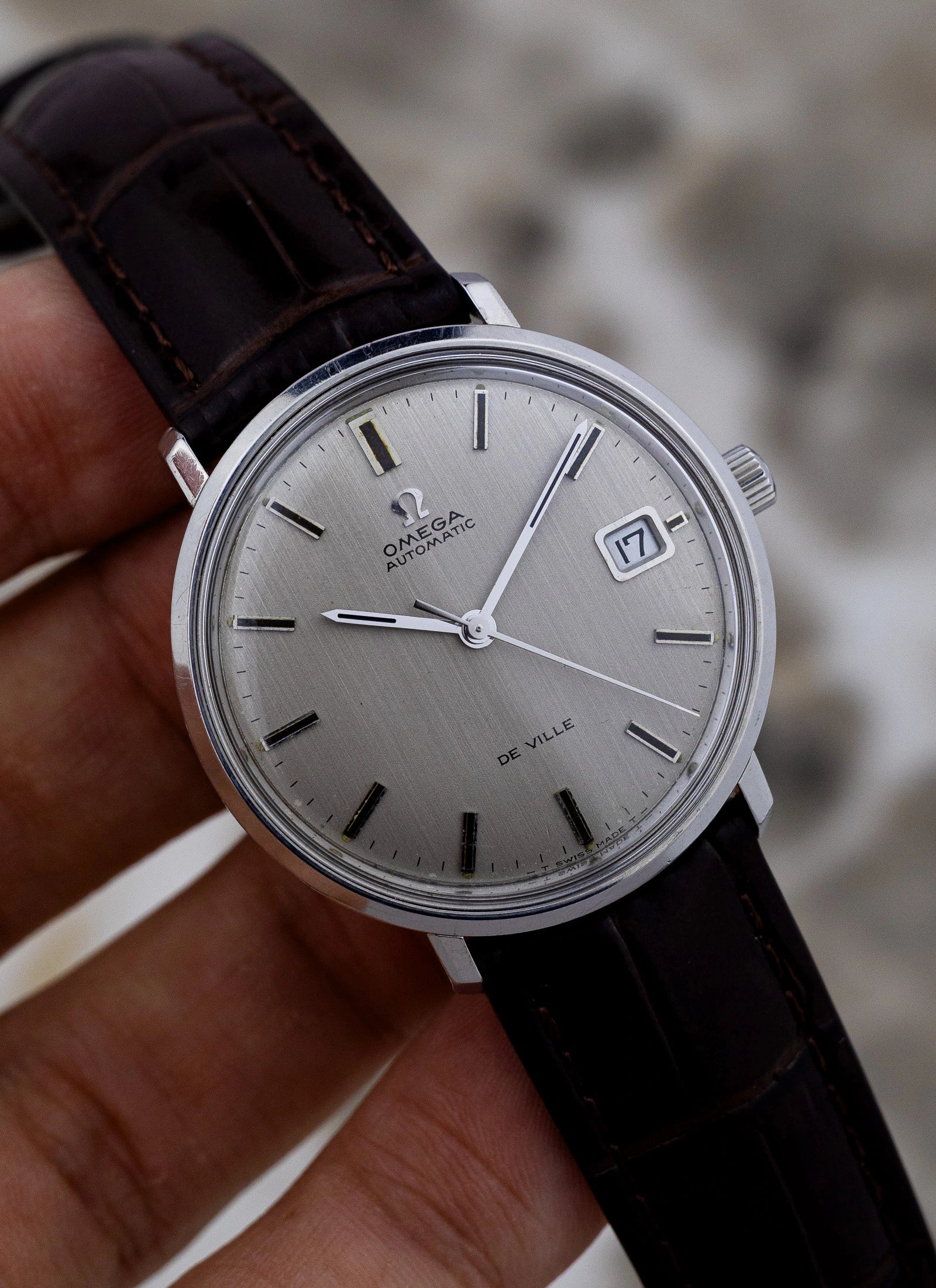 1960s Omega De Ville Automatic Date 166.033 cal. 565 Serviced