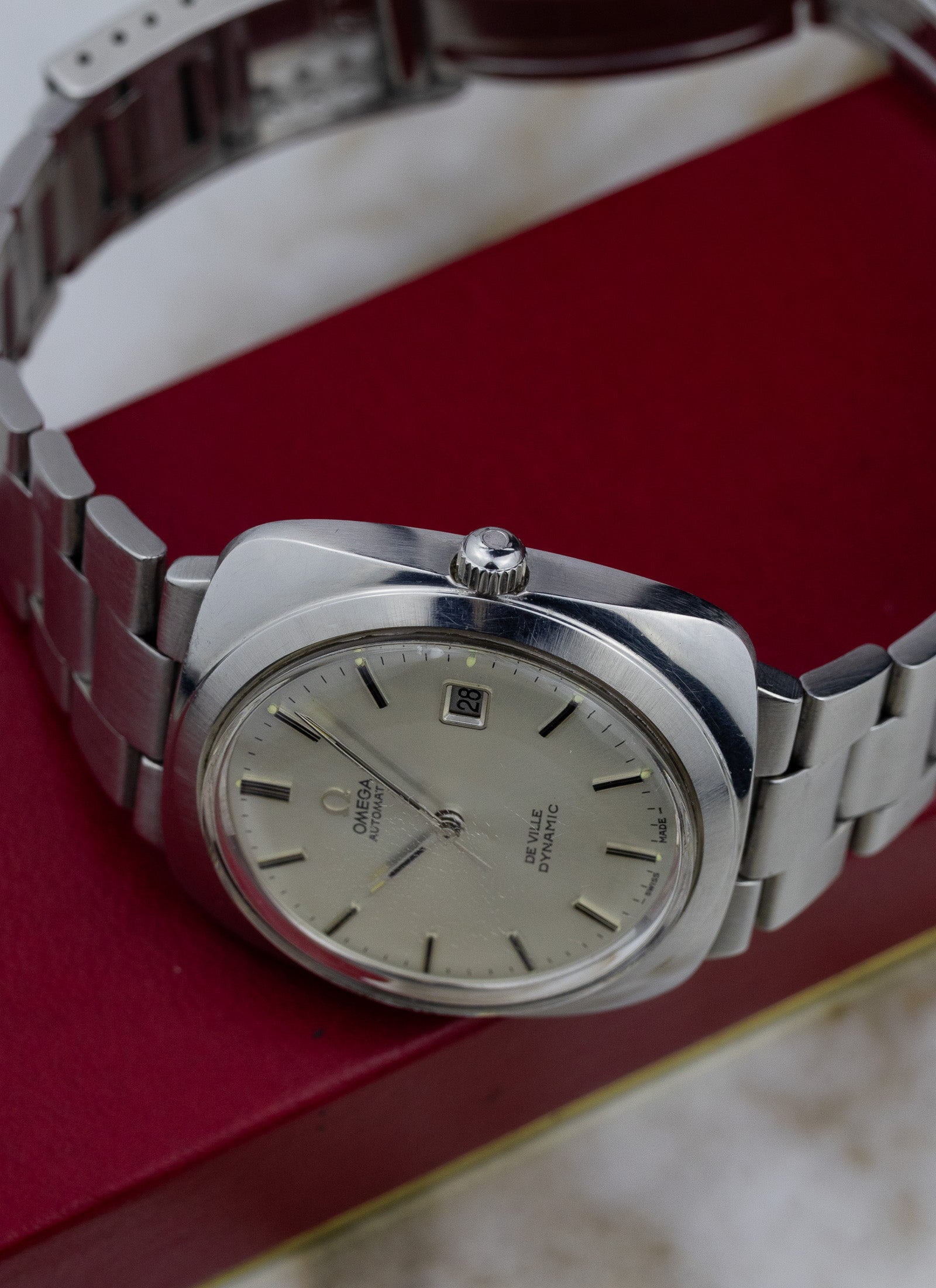 1970s Omega De Ville Dynamic 166.0145 cal. 565 Polski Full Set
