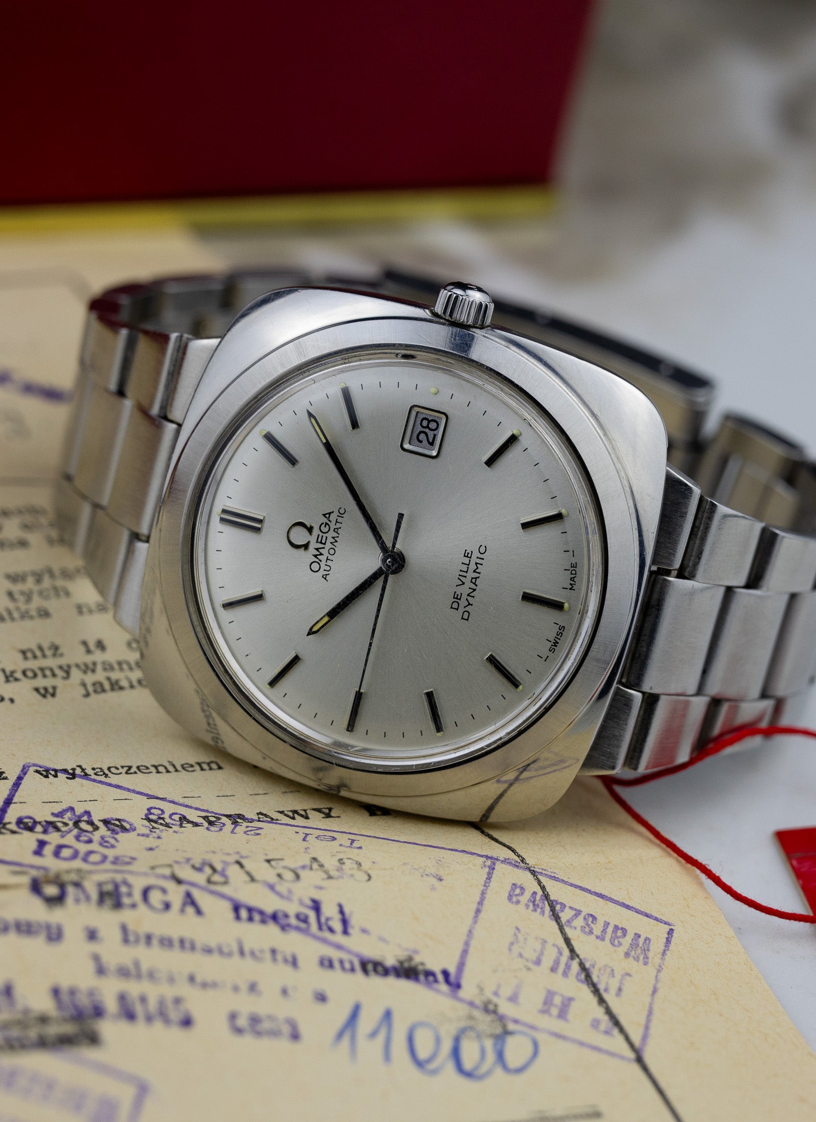 1970s Omega De Ville Dynamic 166.0145 cal. 565 Polski Full Set