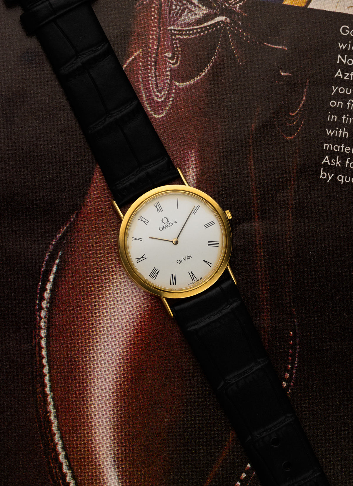 1980s Omega De Ville Ultra Slim cal. 1377