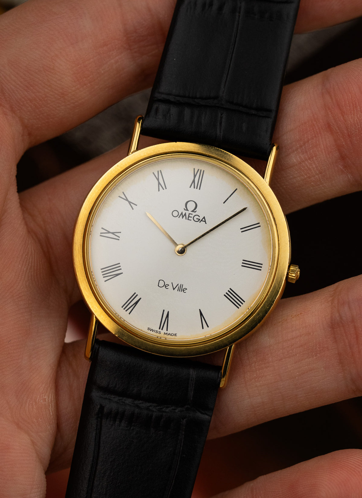 1980s Omega De Ville Ultra Slim cal. 1377