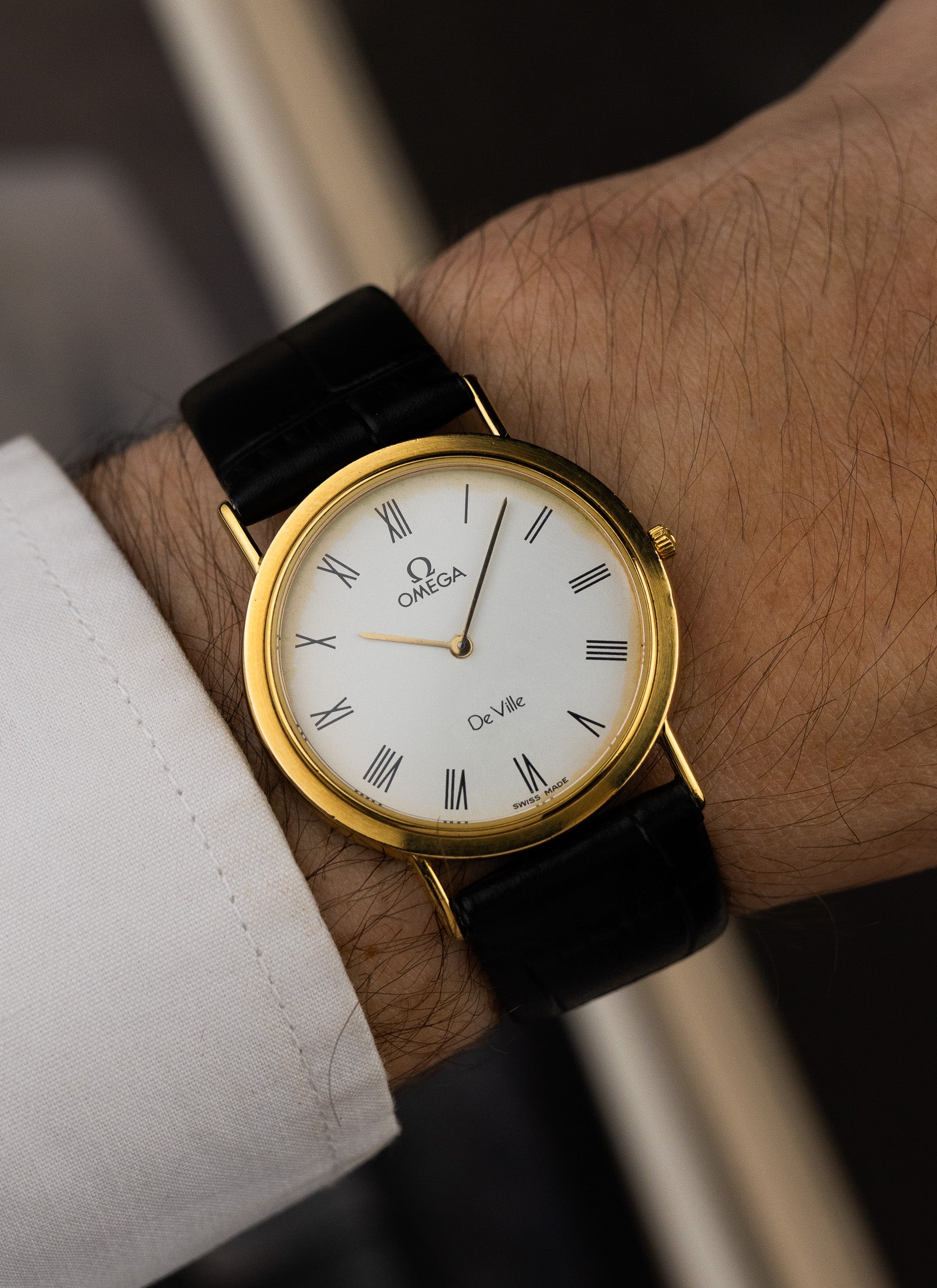 1980s Omega De Ville Ultra Slim cal. 1377