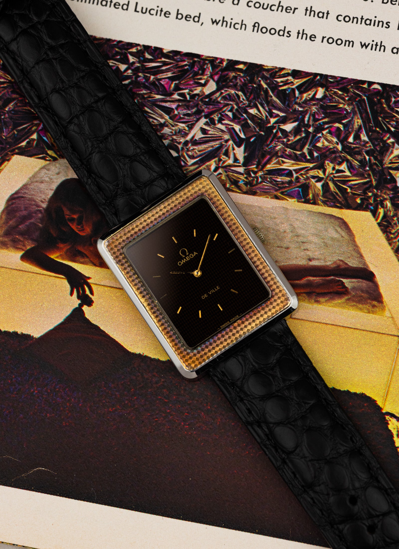 1978 Omega De Ville Tank Pavé d'Or 111.0136 8423 cal. 625 Serviced
