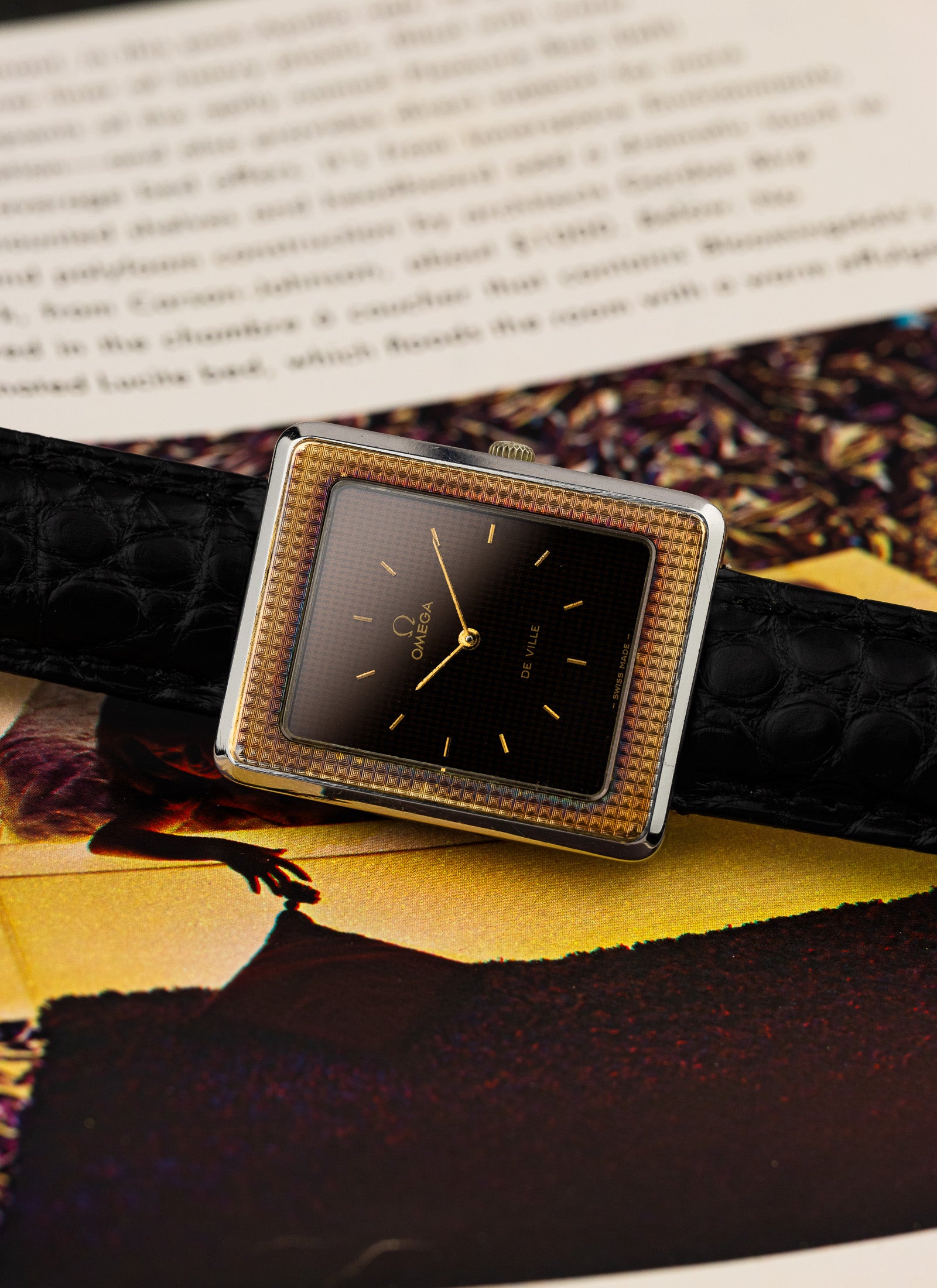 1978 Omega De Ville Tank Pavé d'Or 111.0136 8423 cal. 625 Serviced
