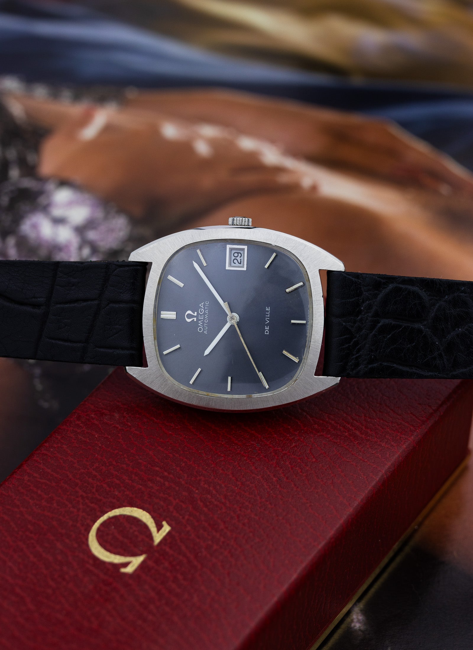 1970 Omega De Ville Gray Dial 162.045 cal. 1002 Full Set