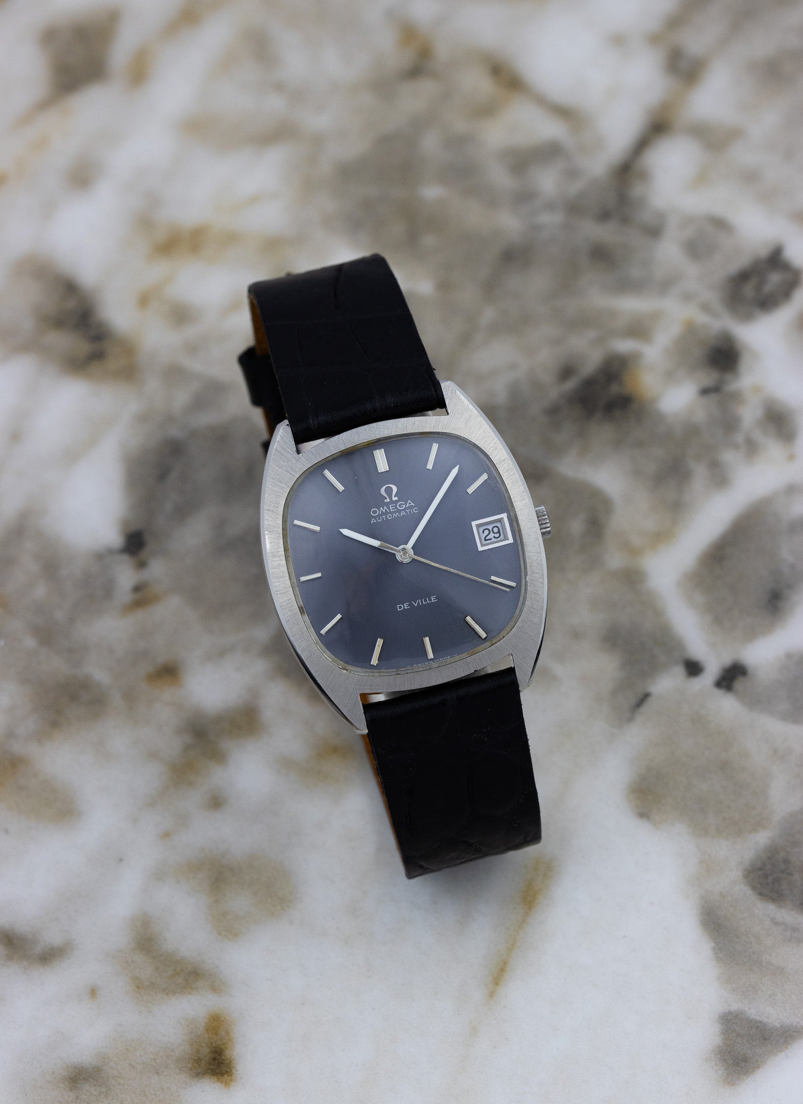 1970 Omega De Ville Gray Dial 162.045 cal. 1002 Full Set